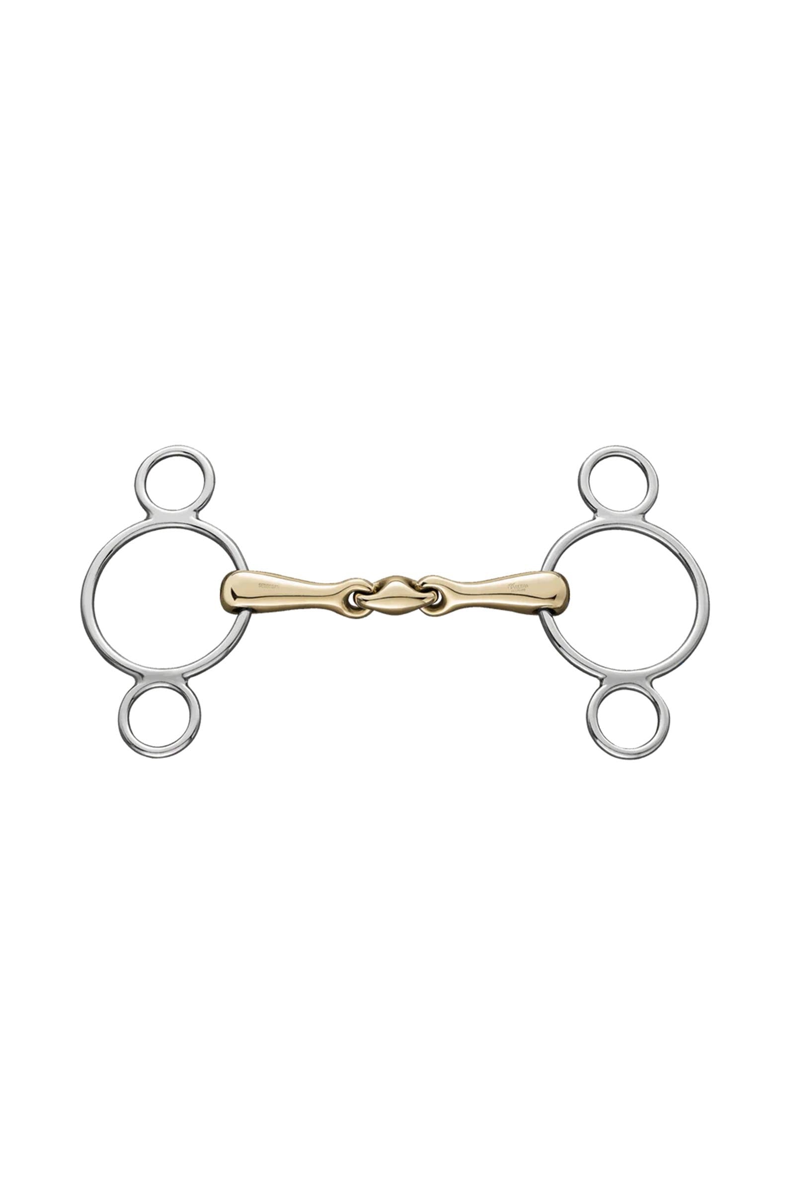 Sprenger KK Ultra 3-ring bitt, dobbelt leddet, 14 mm, Sensogan, 115 mm Bitt