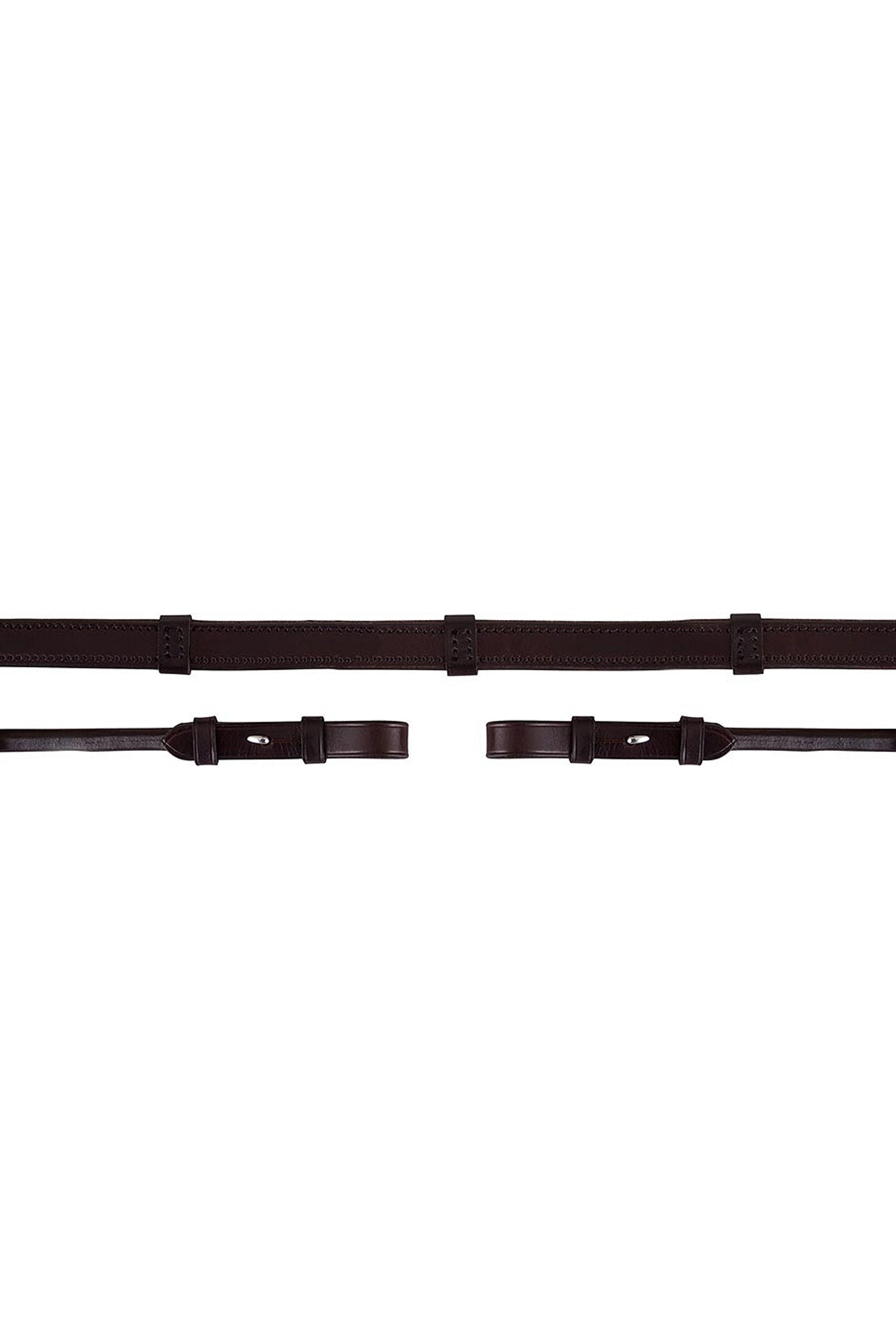 BR Leather Grip Reins With Stops, 16 mm Bridles & Reins