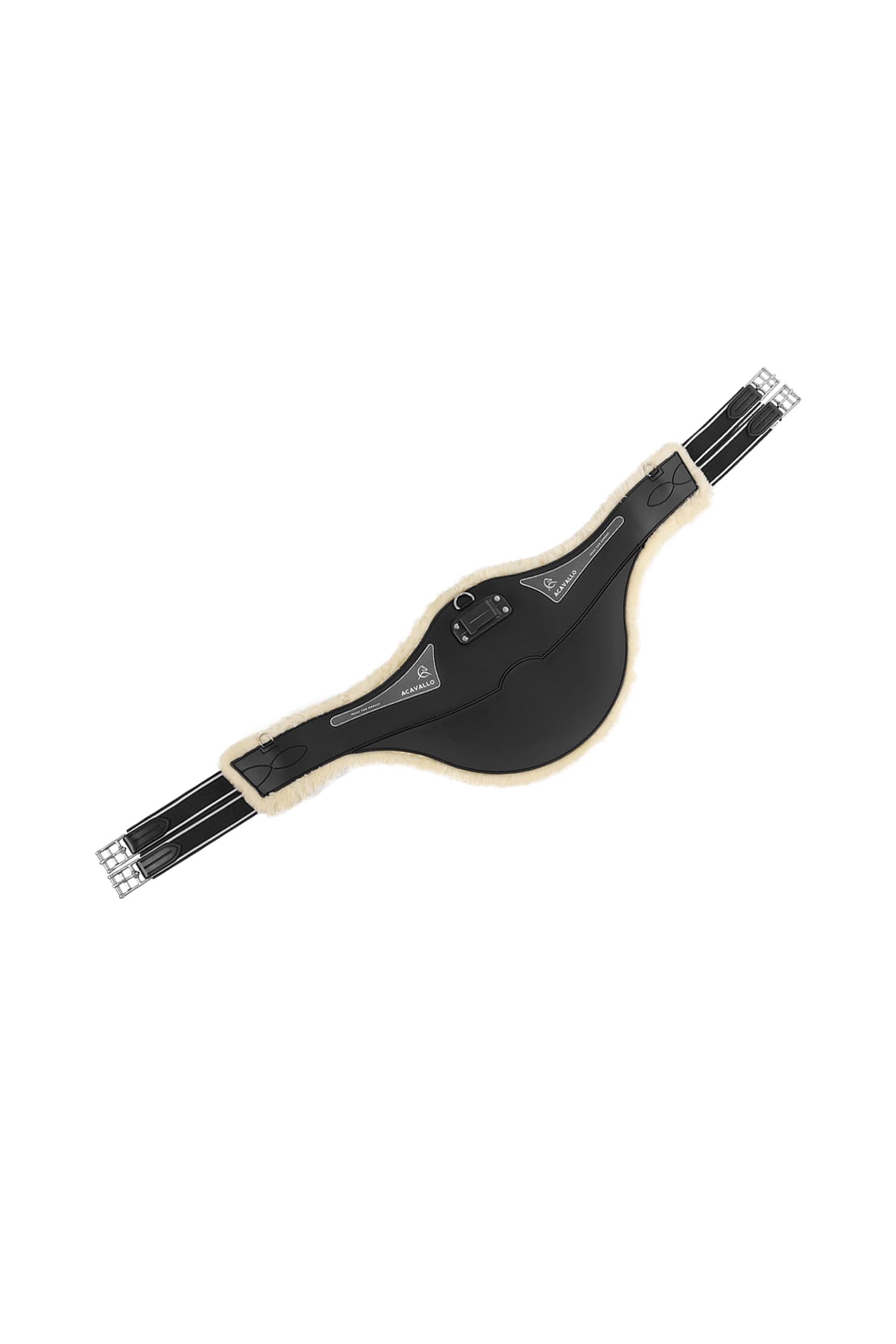 Acavallo studgjord Classic gel med kunstpels Saler & gjorder