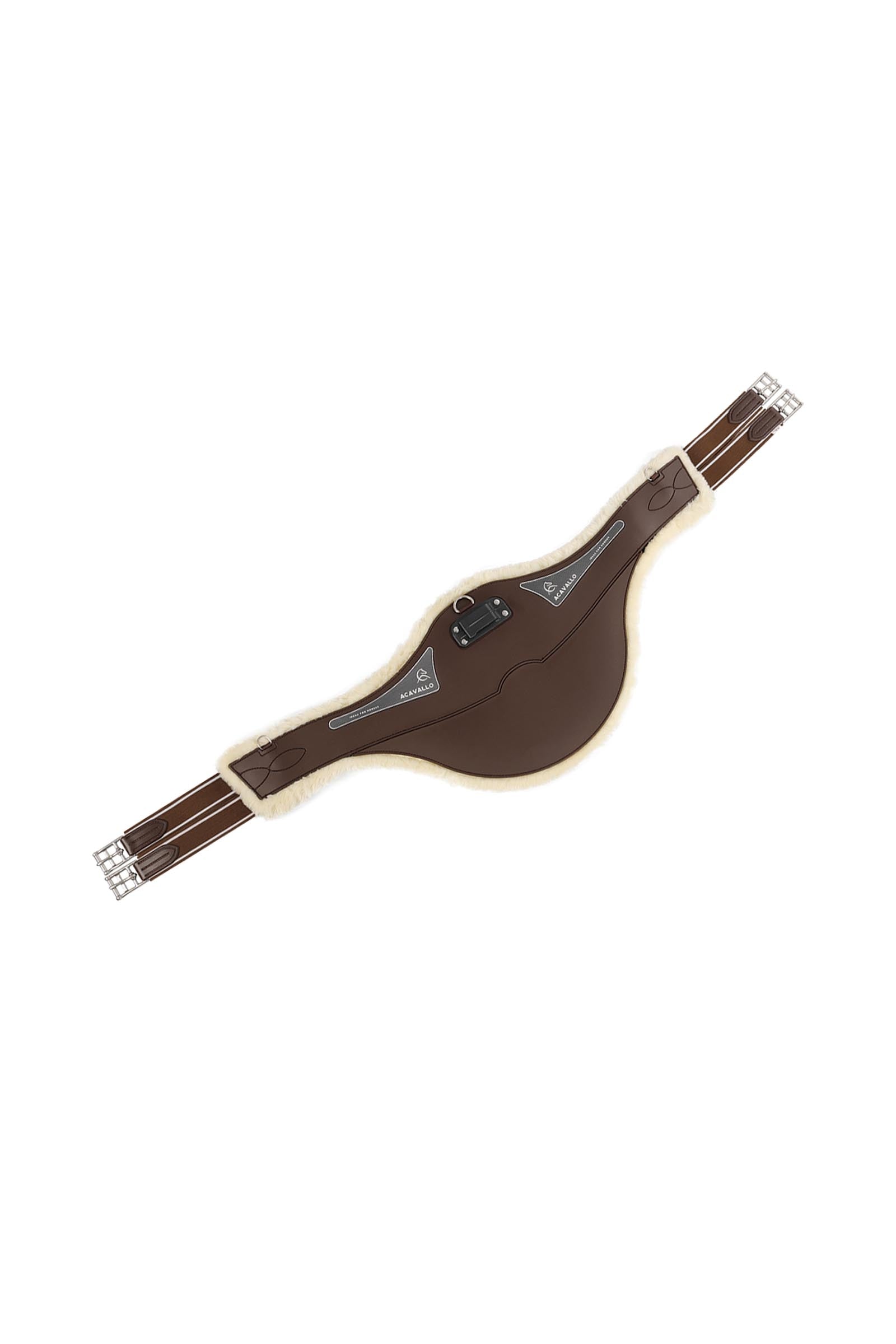 Acavallo studgjord Classic gel med kunstpels Saler & gjorder