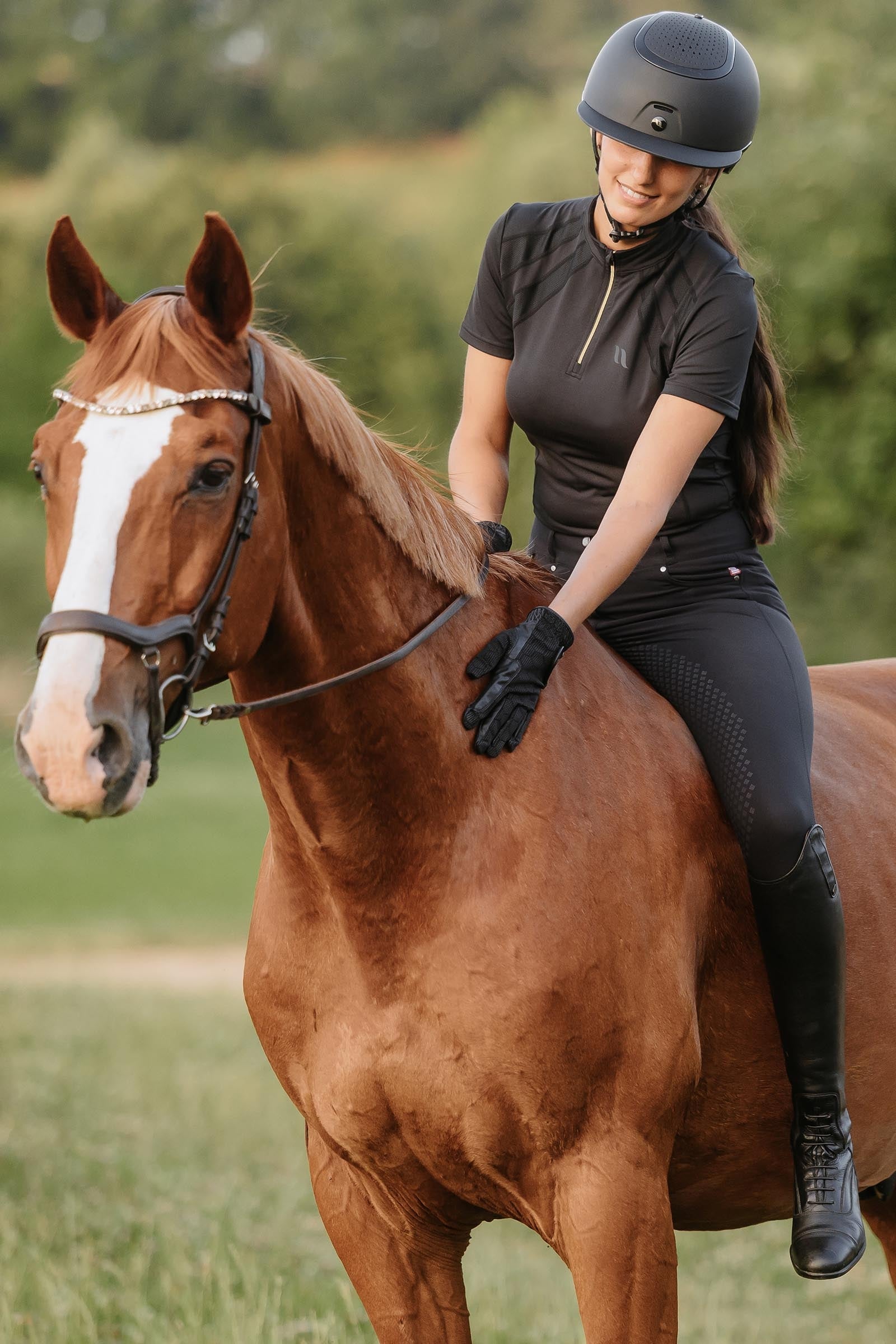 Back on Track Strixx Riding Helmet Safety Equipment
