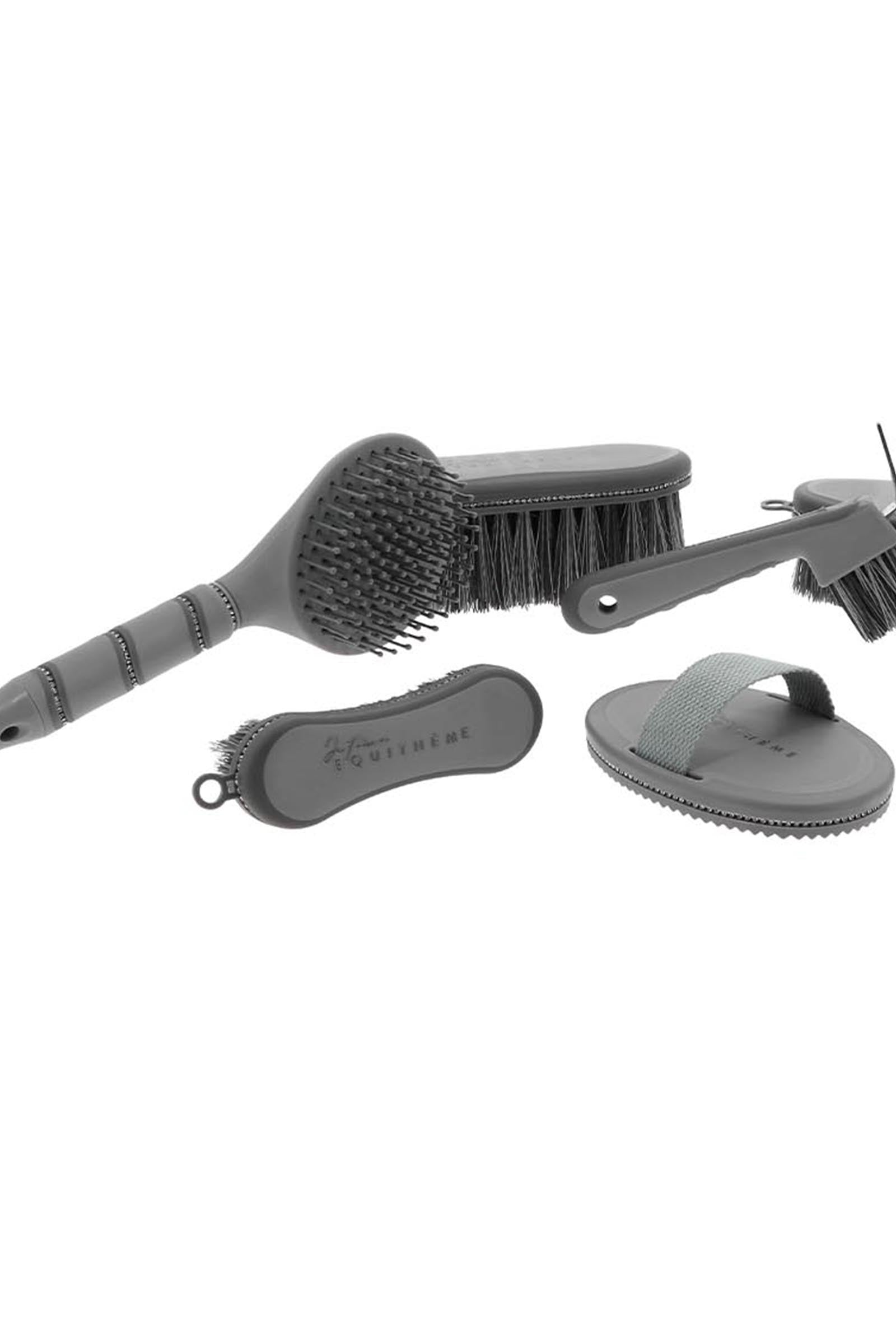 Equi Theme EQUITHÈME Strass Je t'aime Dandy Brush Horse Grooming Tools