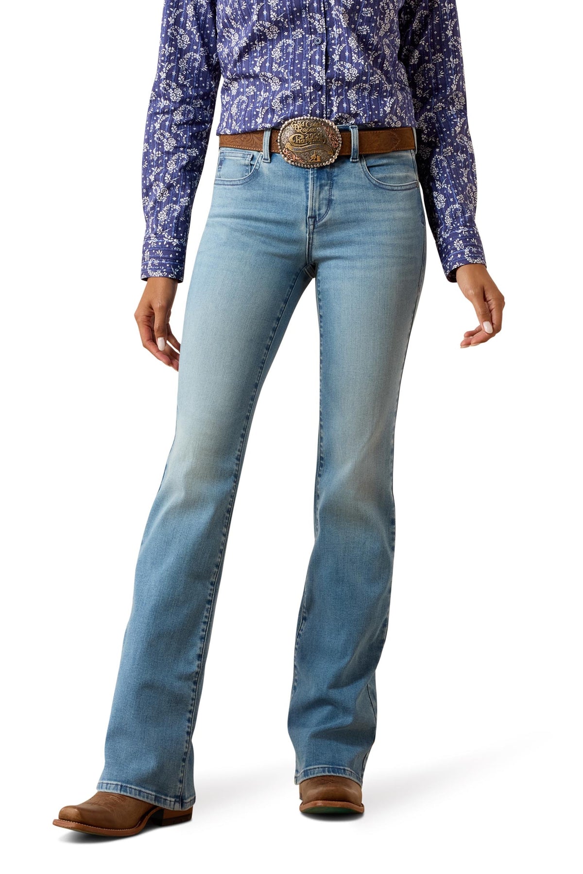 Ariat Dame Vilma UltraStretch Boot Cut-jeans med Perfect Rise Womens Breeches