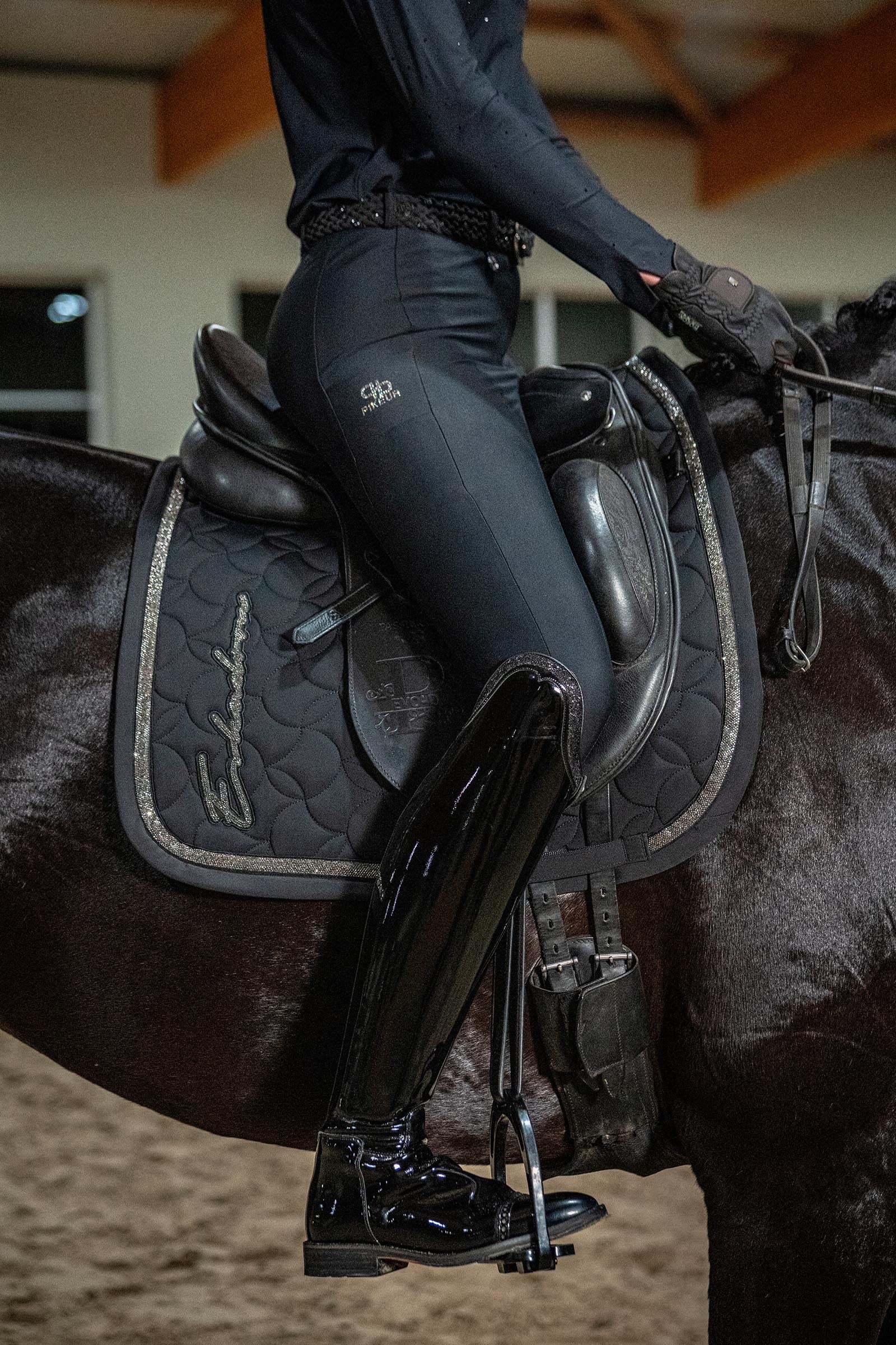 Eskadron Platinum 26 Pro Soft Glitter Dressage Saddle Pad Saddle Pads