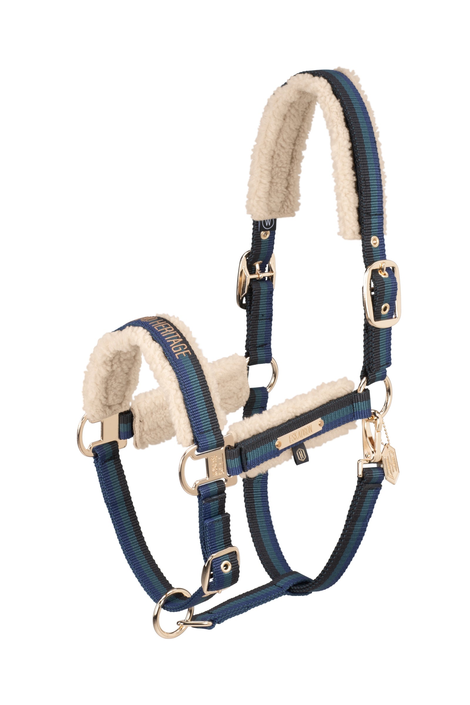 Eskadron Heritage AW24 Teddyfleece Double Pin Headcollar  Halters & Leads