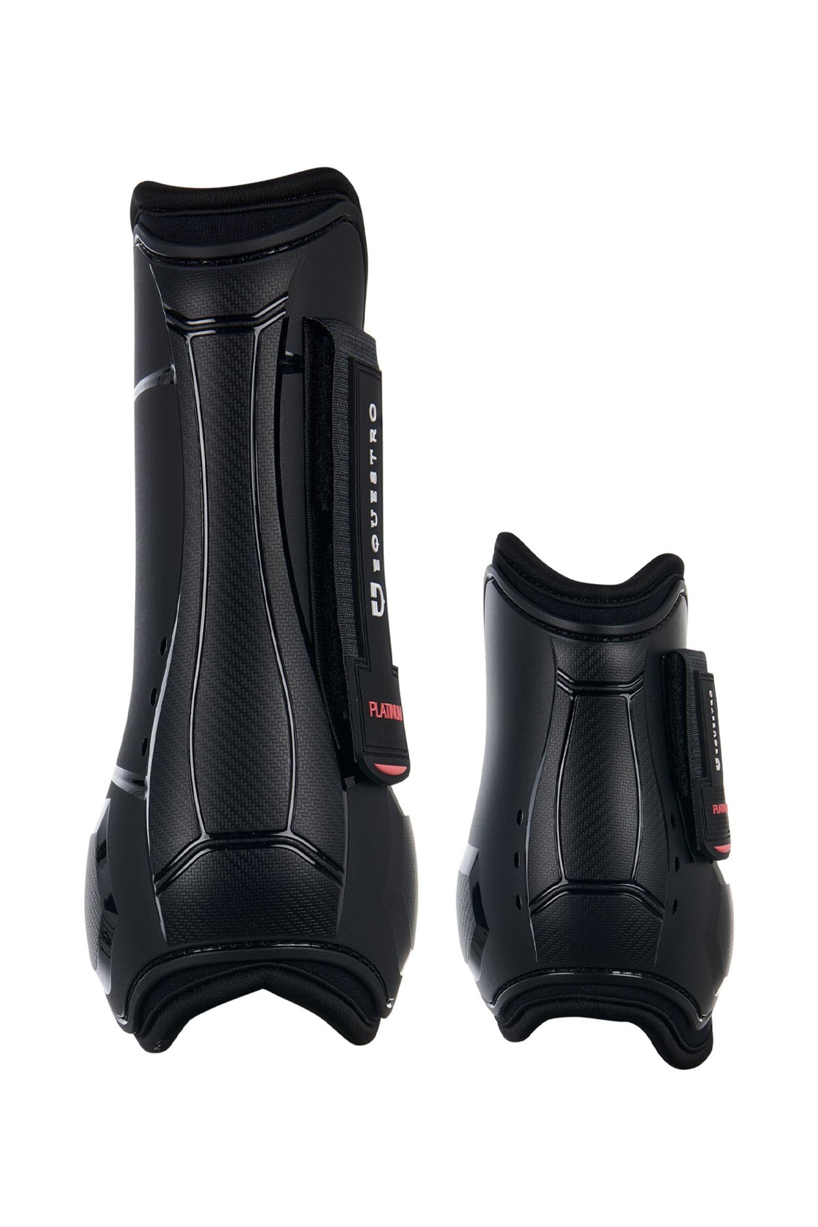 Equestro gamasjesett med lukkede kodebeskyttere i TPU og neopren Leg & Hoof Protection