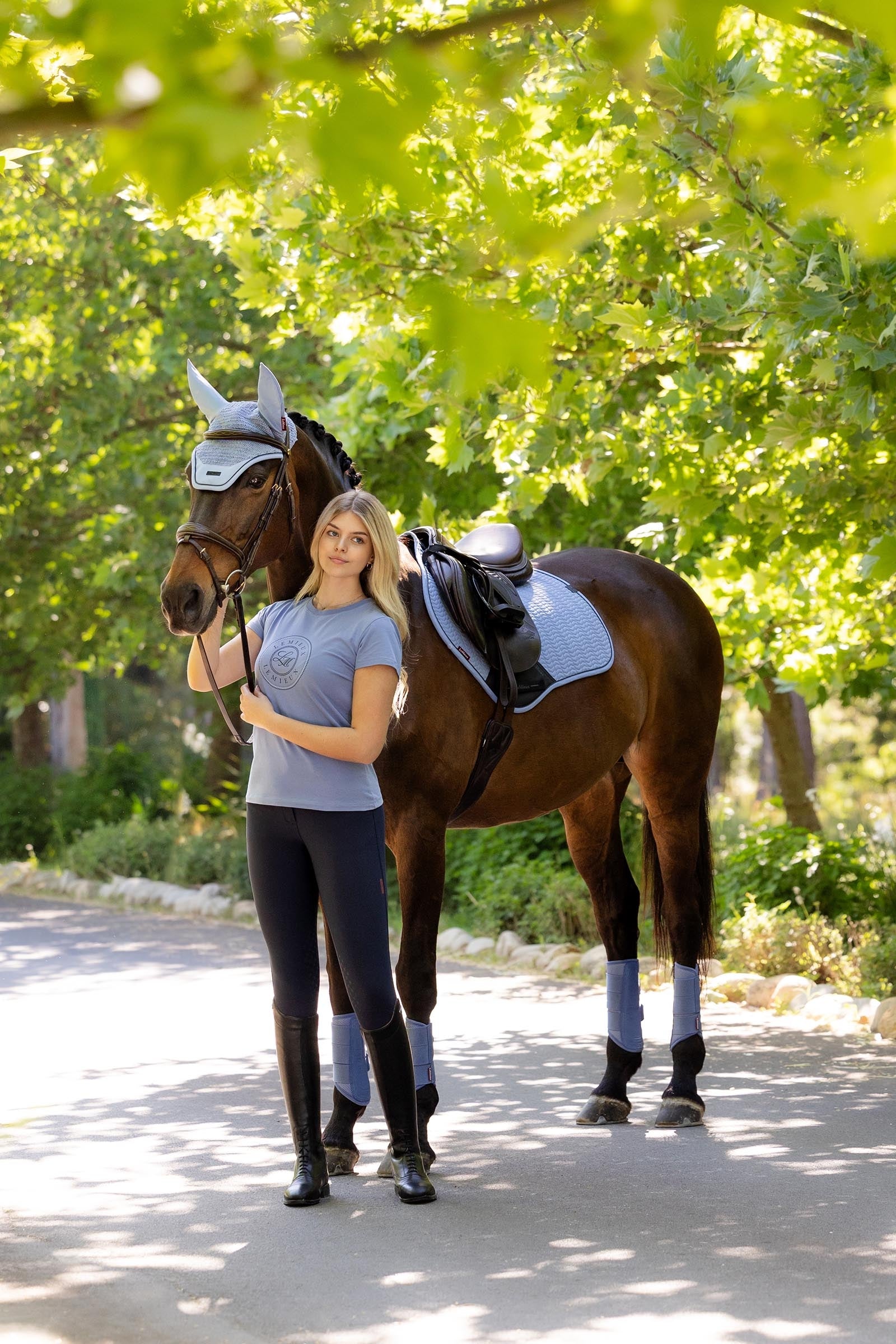 LeMieux Essence Eurojump Jumping Saddle Pad Saddle Pads