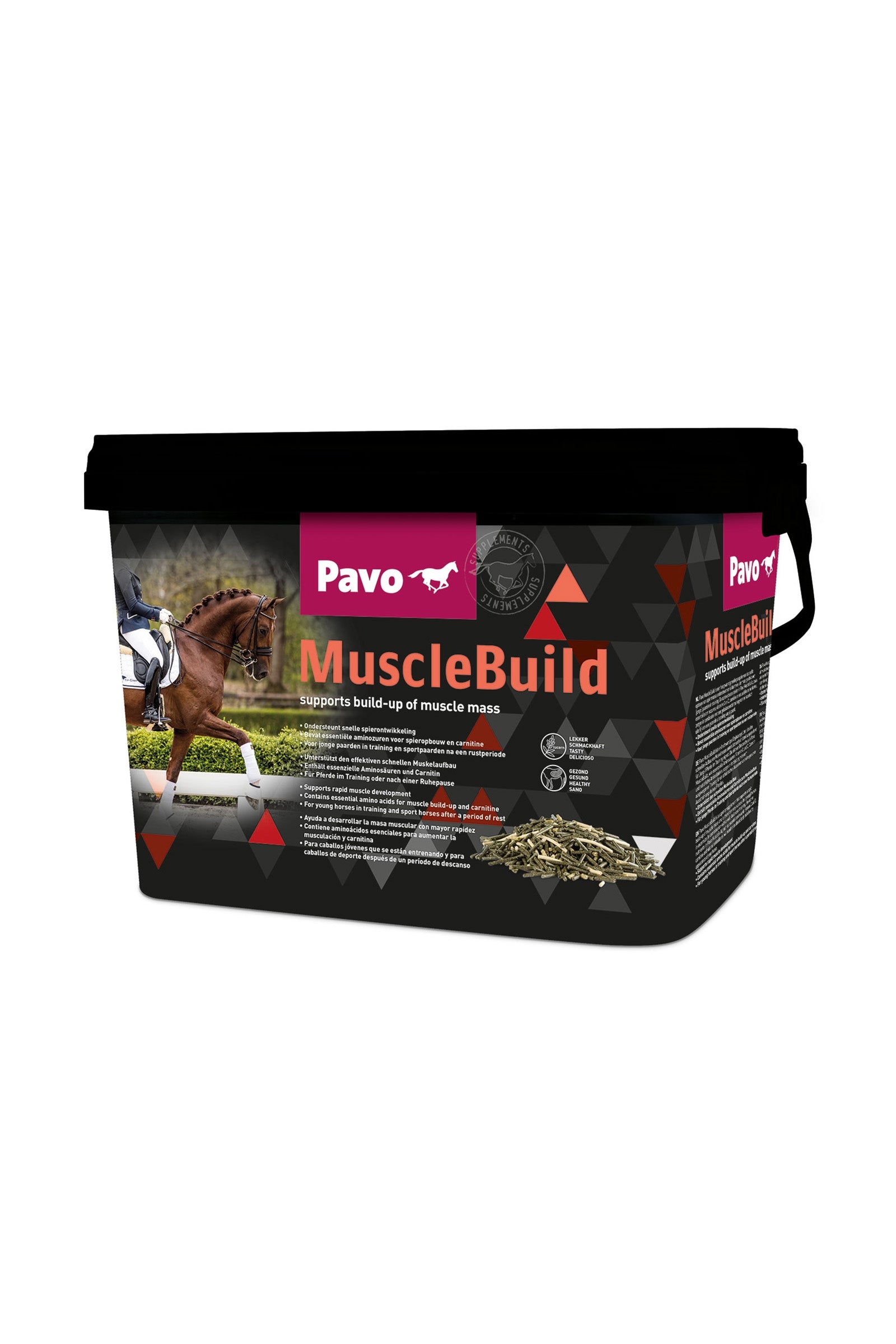 pavo Pavo Muscle Build, 3 kilo Horse Feed & Nutrition