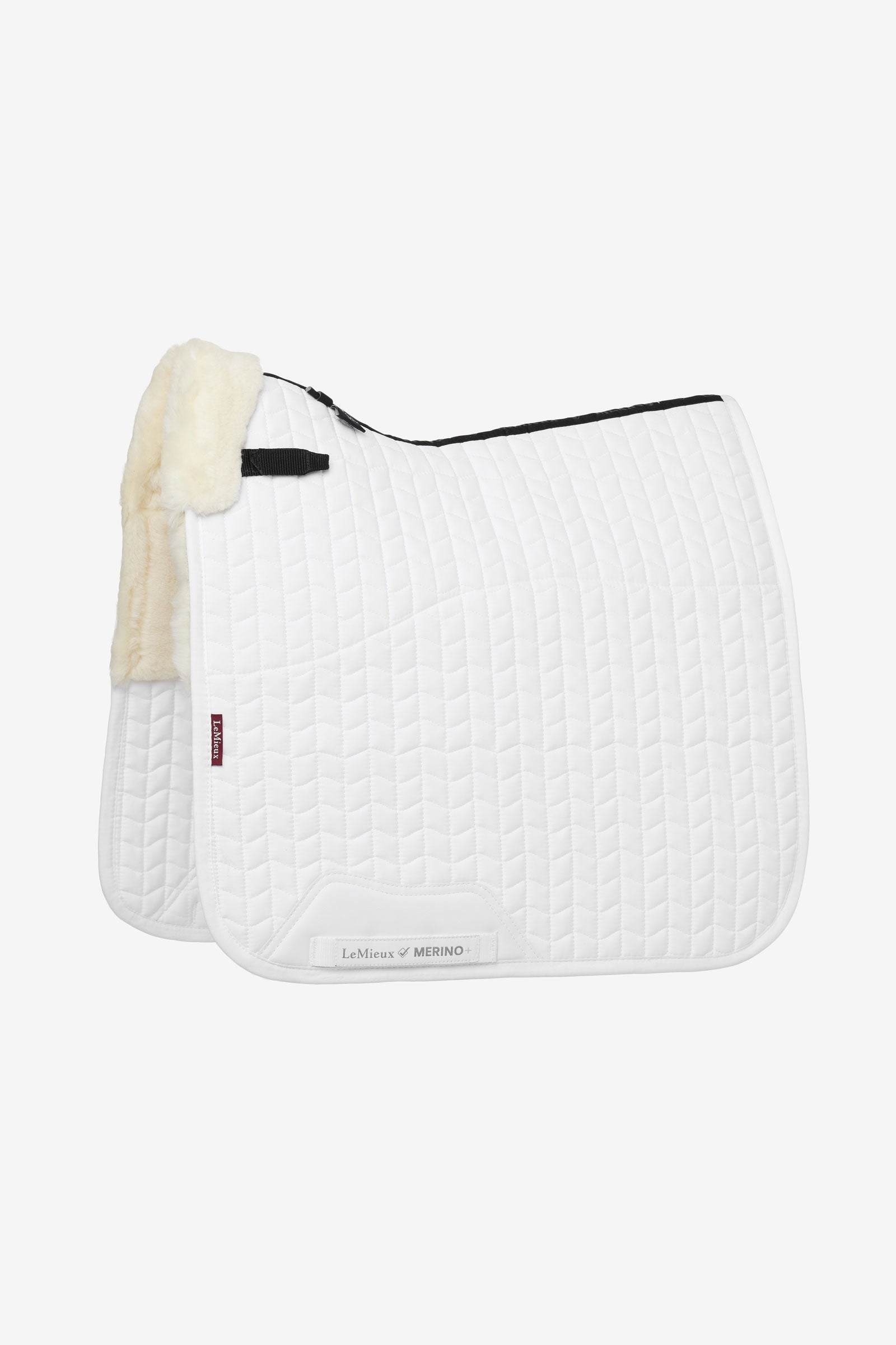 LeMieux Merino+ Dressursjabrak, halvforet Sjabraker