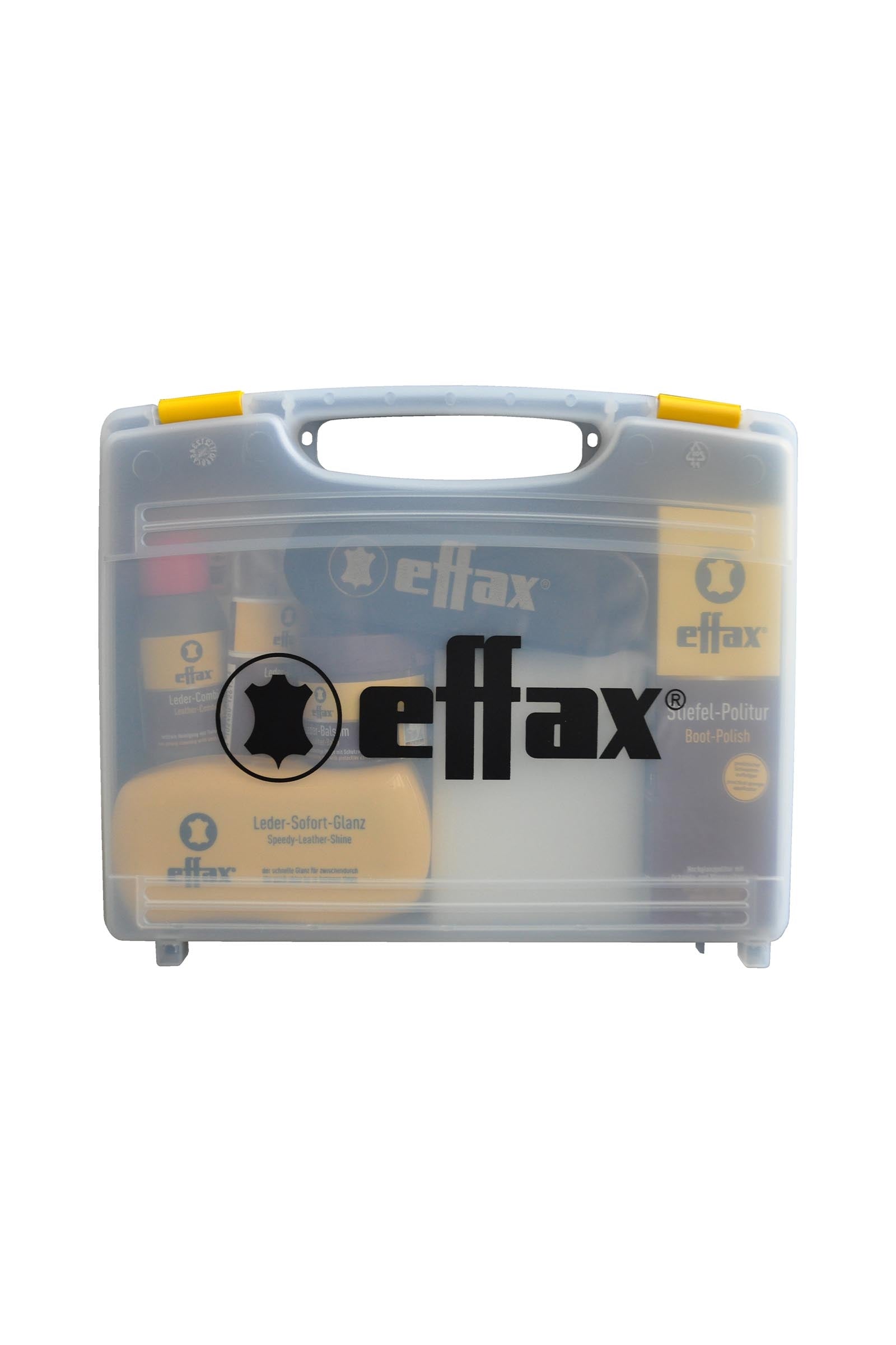 Effax lærpleiekoffert Hestepleie