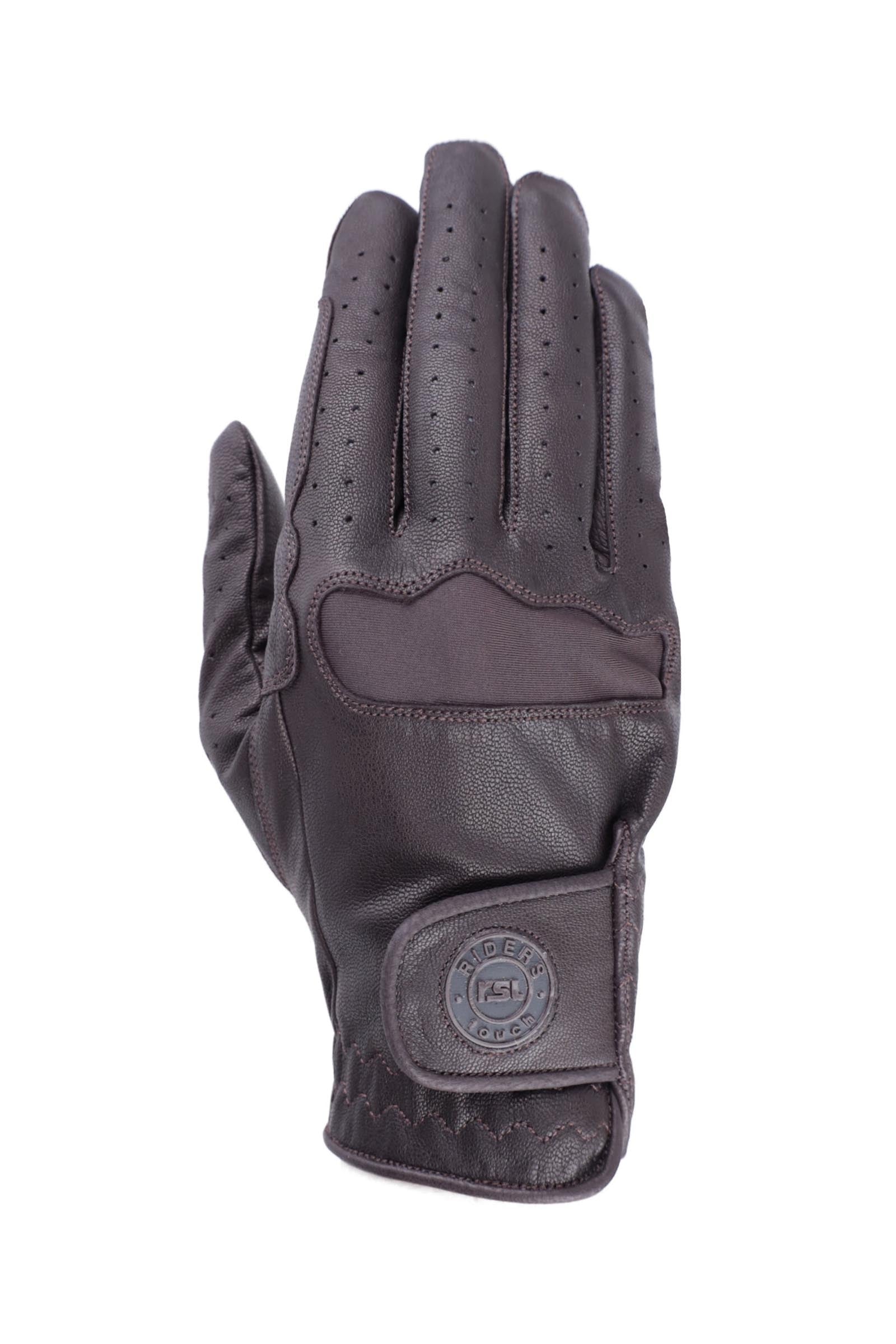 RSL Chicago Goat Nappa Leather Riding Gloves Ridehansker