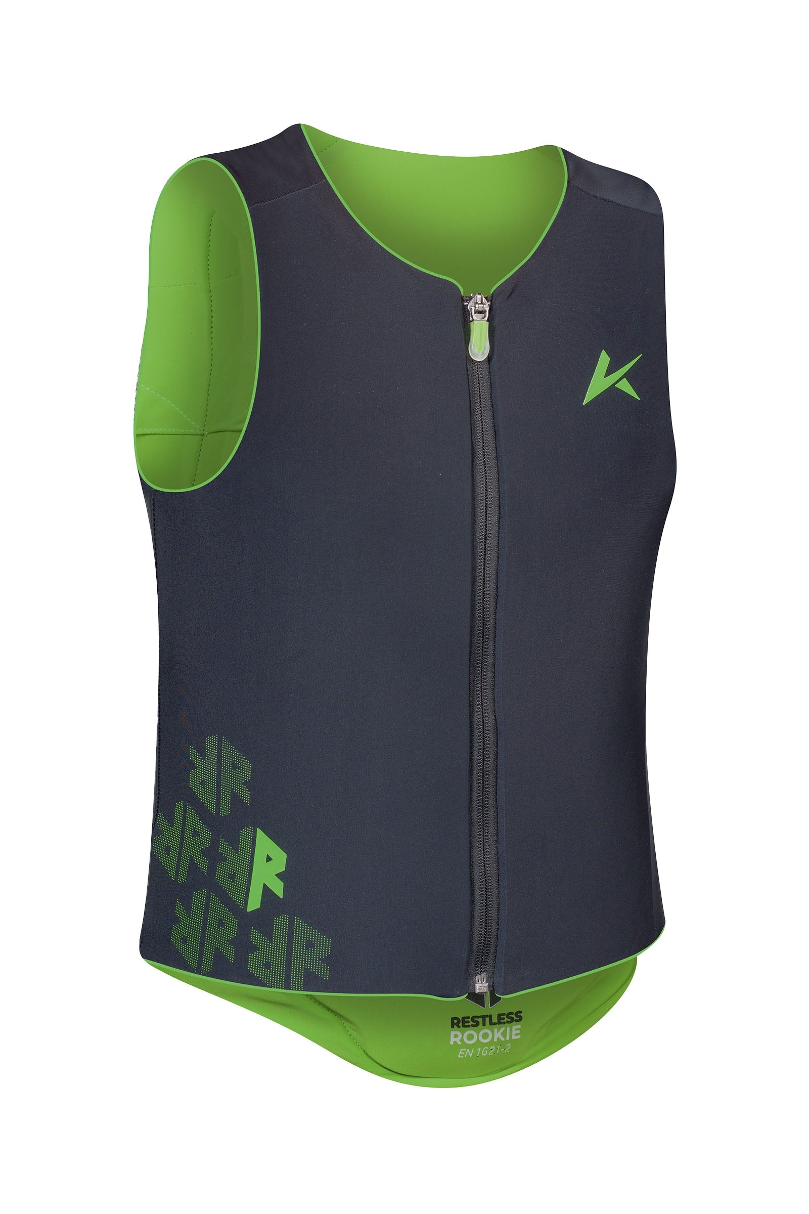 Komperdell Flex Fit Pro Junior ballistisk vest for barn med ryggbeskytter Ridehjelm & sikkerhetsvest