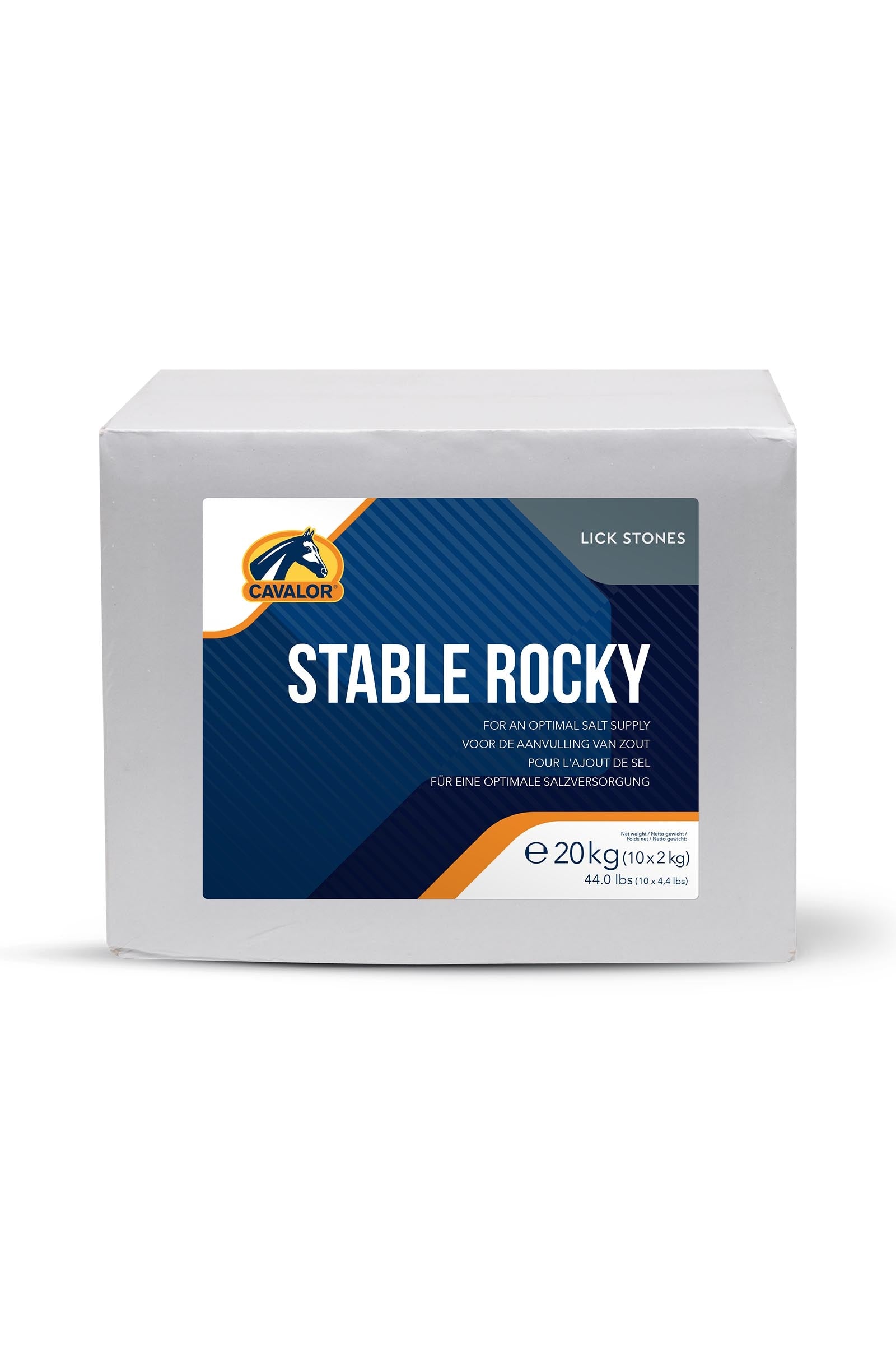 Cavalor Stable Rocky, saltsein, 10x2 kilo Horse Feed & Nutrition
