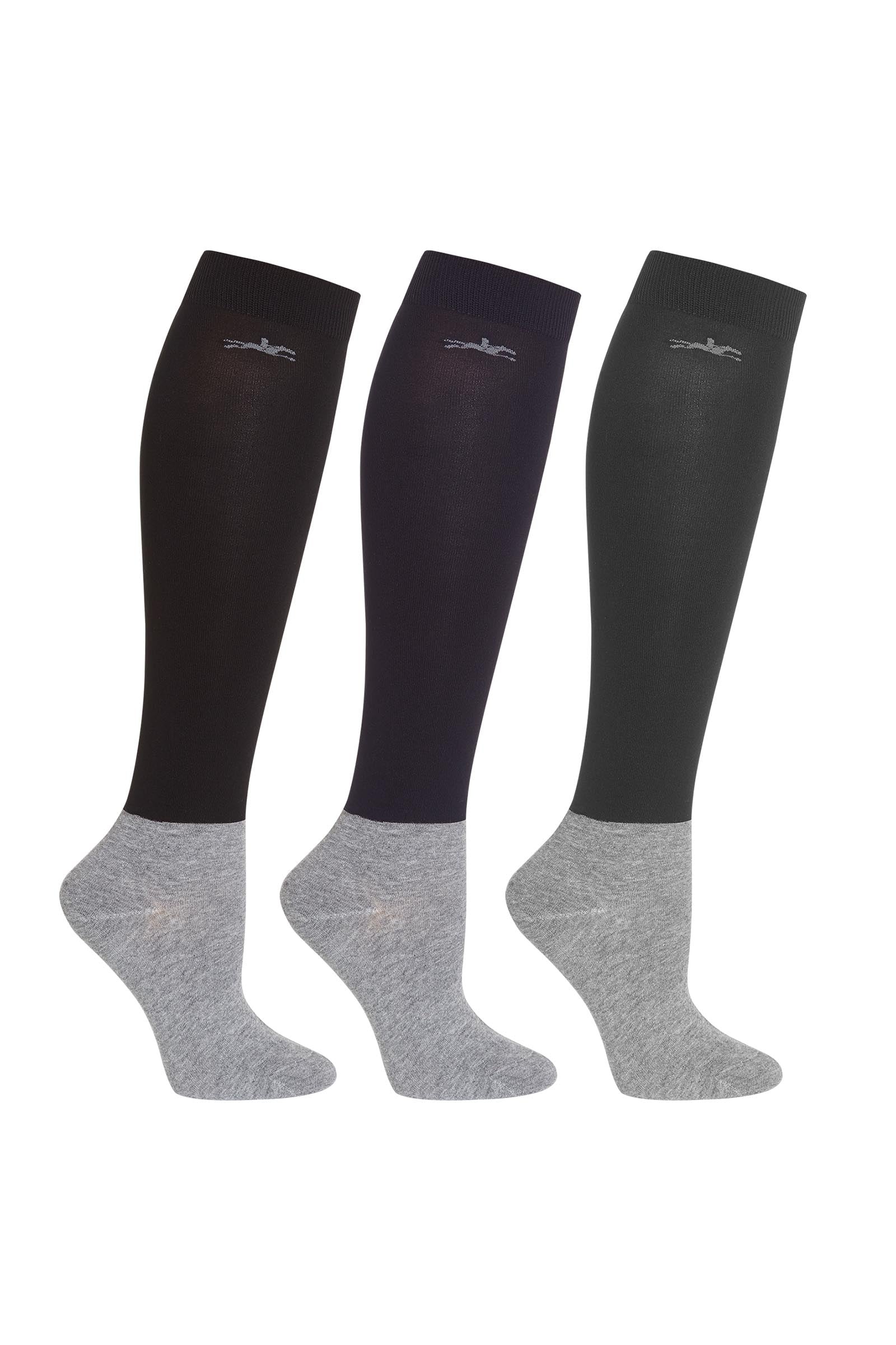 Schockemöhle Sports Show Socks, 3 par Sokker