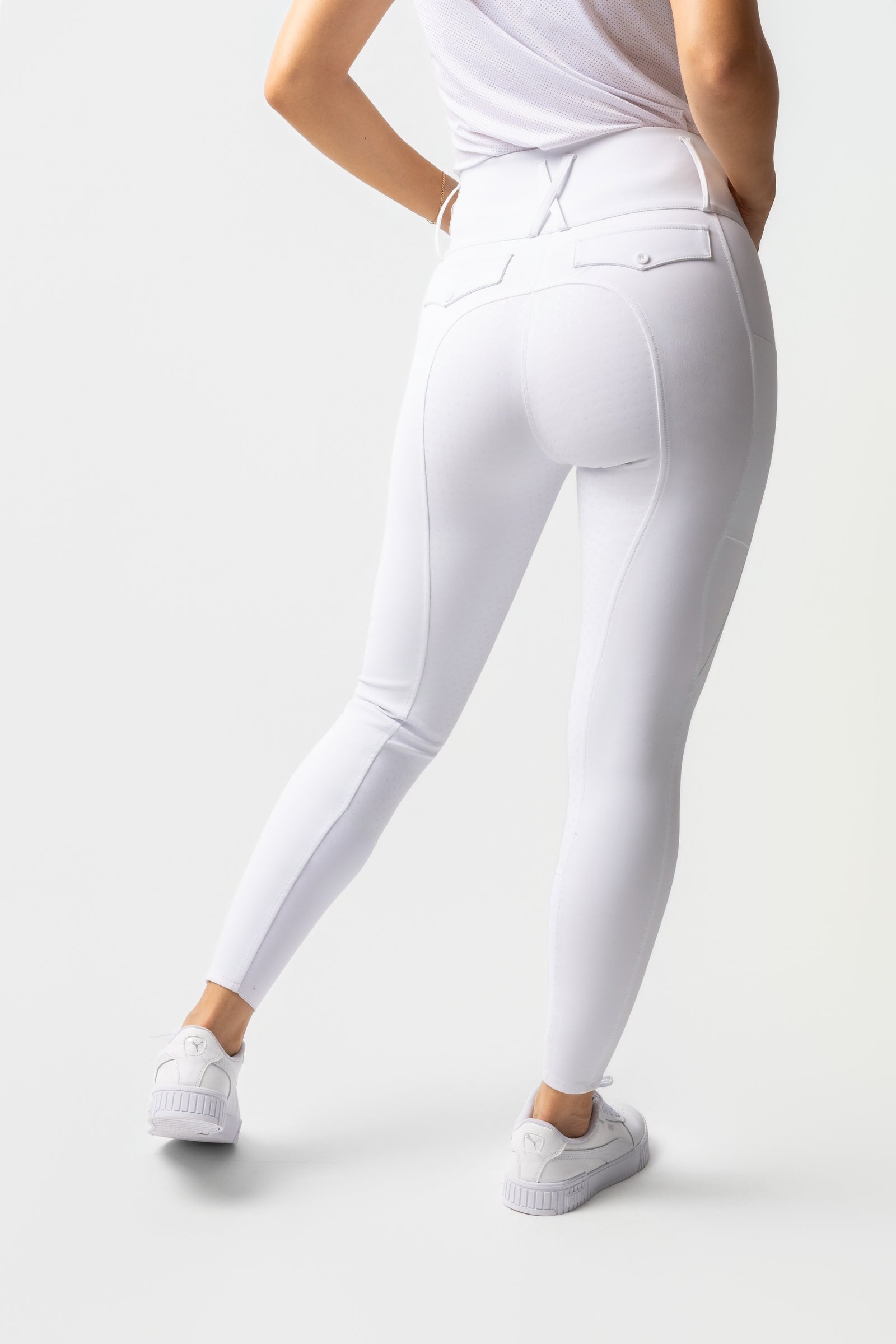 Horze Leonie ridebukser for kvinner med helforsterkning i silikon UPF 40+ Womens Breeches