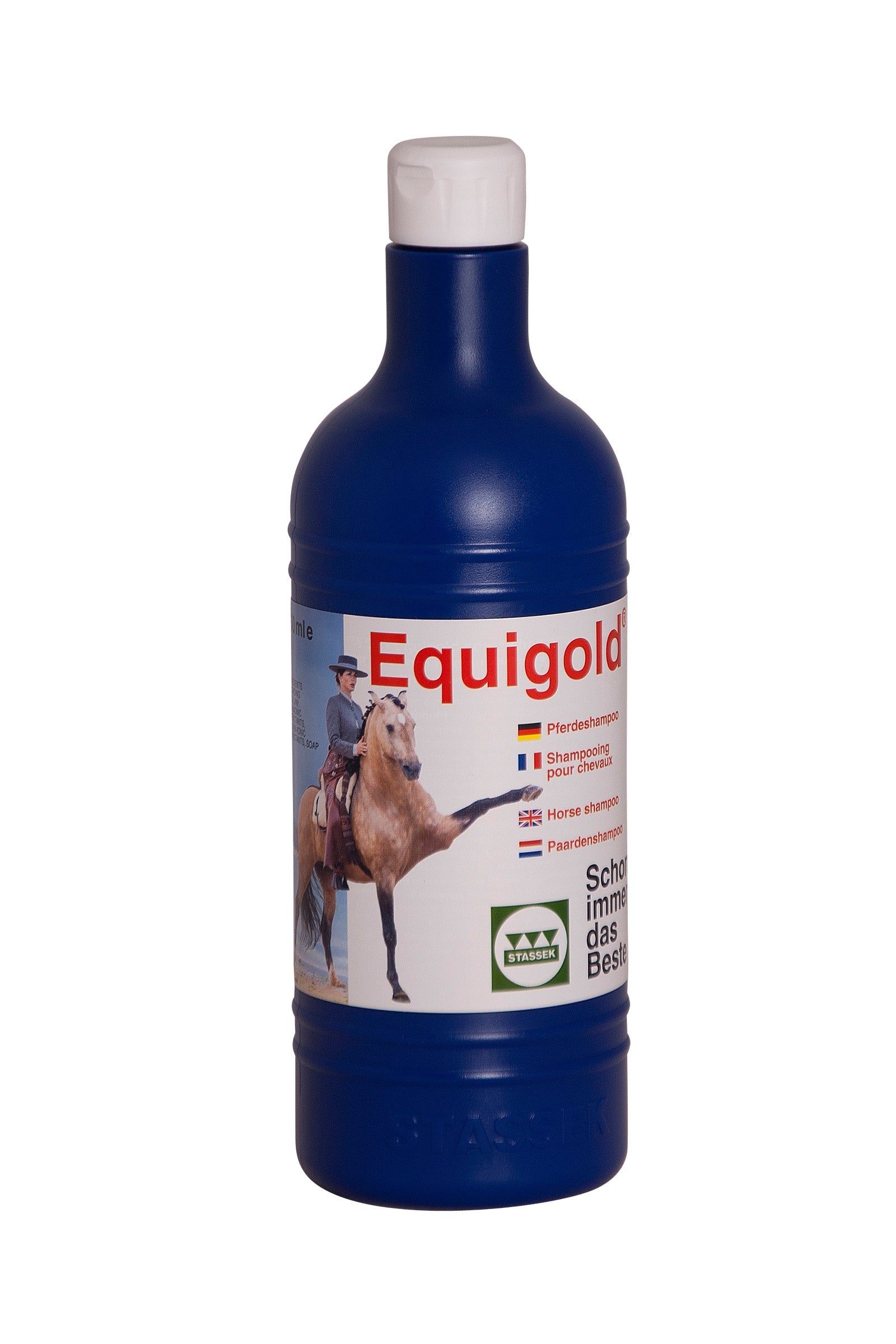 Stassek Equigold Hestesjampo, 750 ml Hestepleie