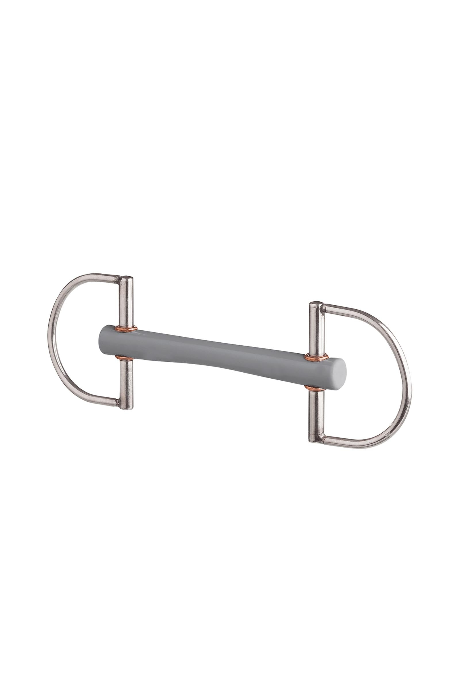 Beris D-rings bitt, komfortstang, myk Bitt