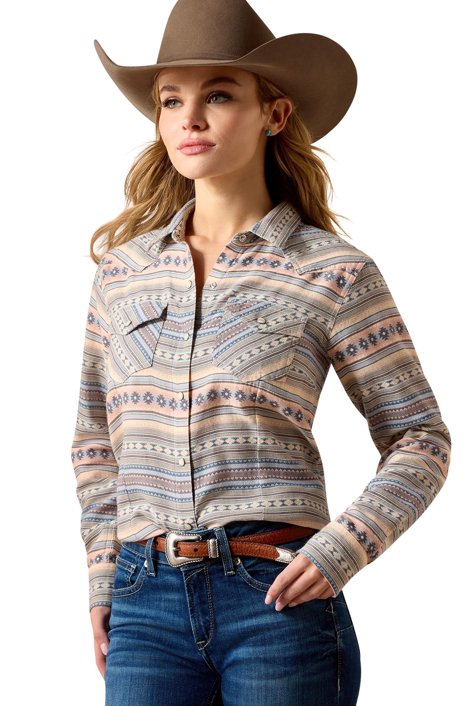 Ariat Women's Arizona Western Snap Shirt Rideklær til dame