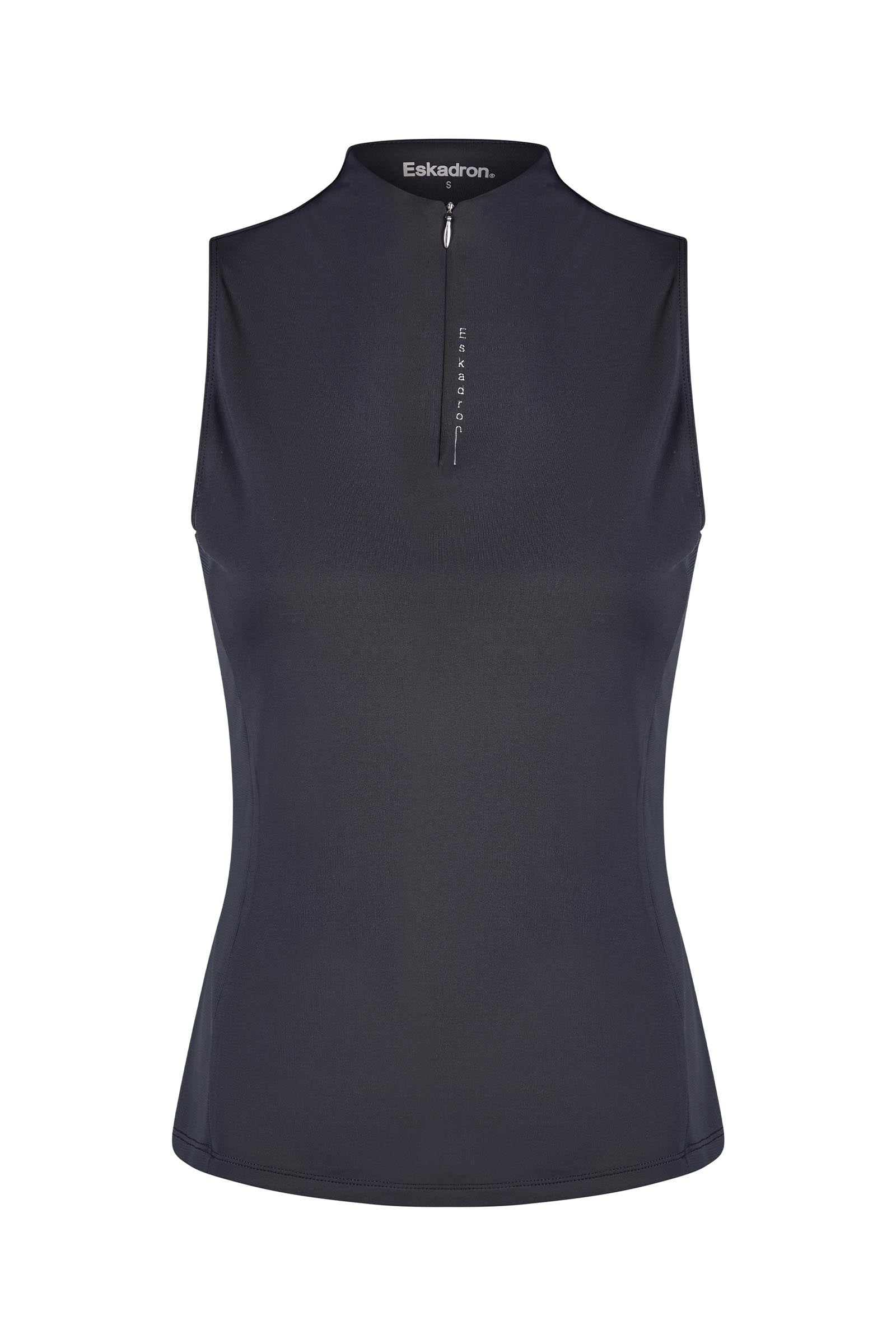 Eskadron Classic Sport SS26 Dame singlet med halv glidelås Rideklær til dame