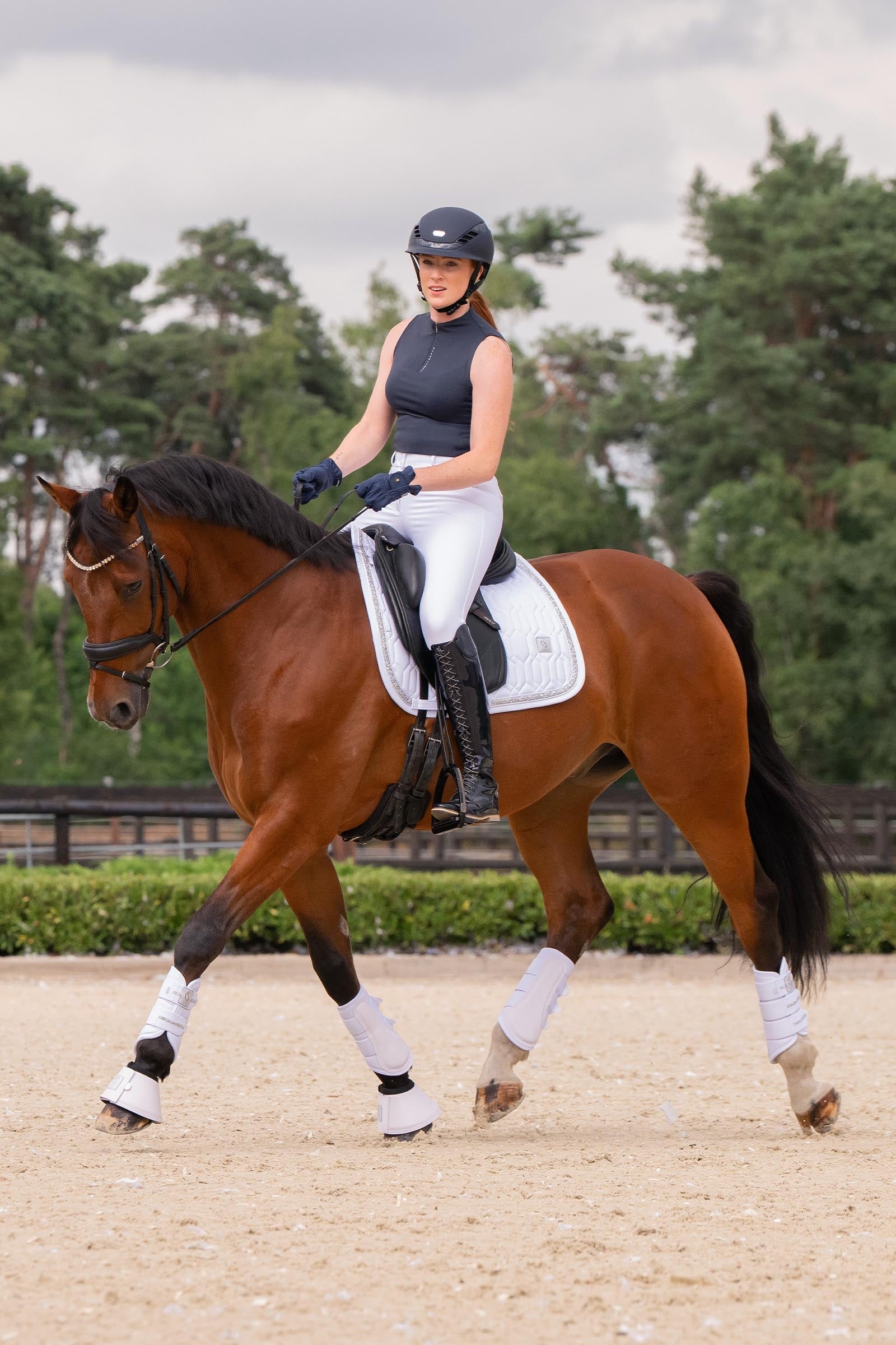 Eskadron Classic Sport SS26 Women´s Half-Zip Tank Top Women’s Riding Clothing