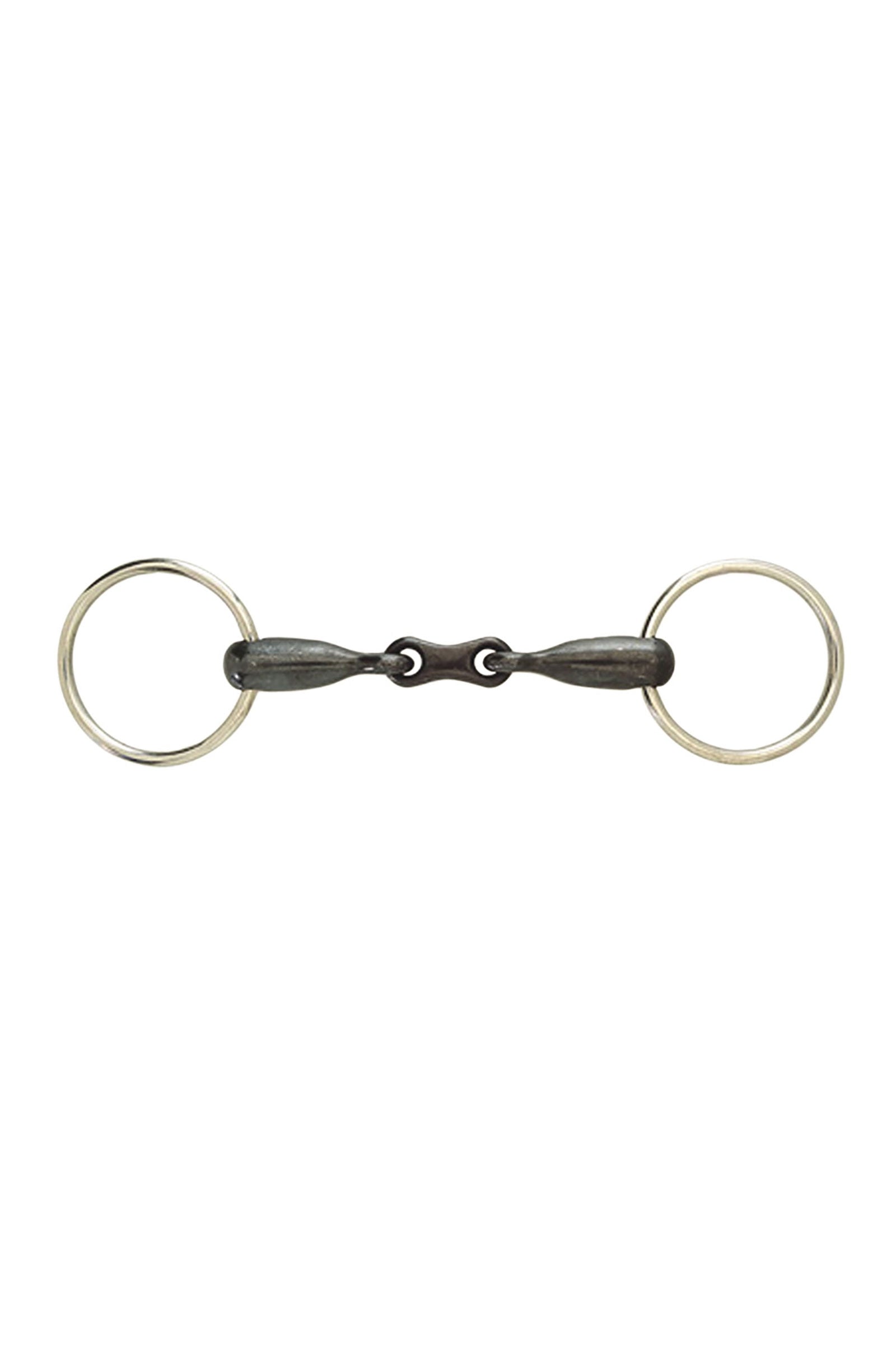 Korsteel Sweet Iron French Link Loose Ring Snaffle Bit Bitt