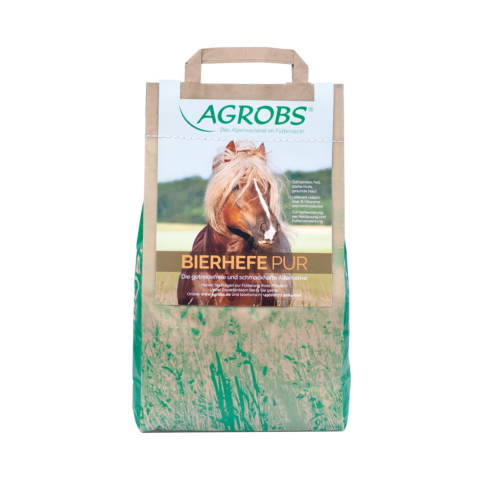 Agrobs Pure ølgjær, refilln 3 kilo Horse Feed & Nutrition