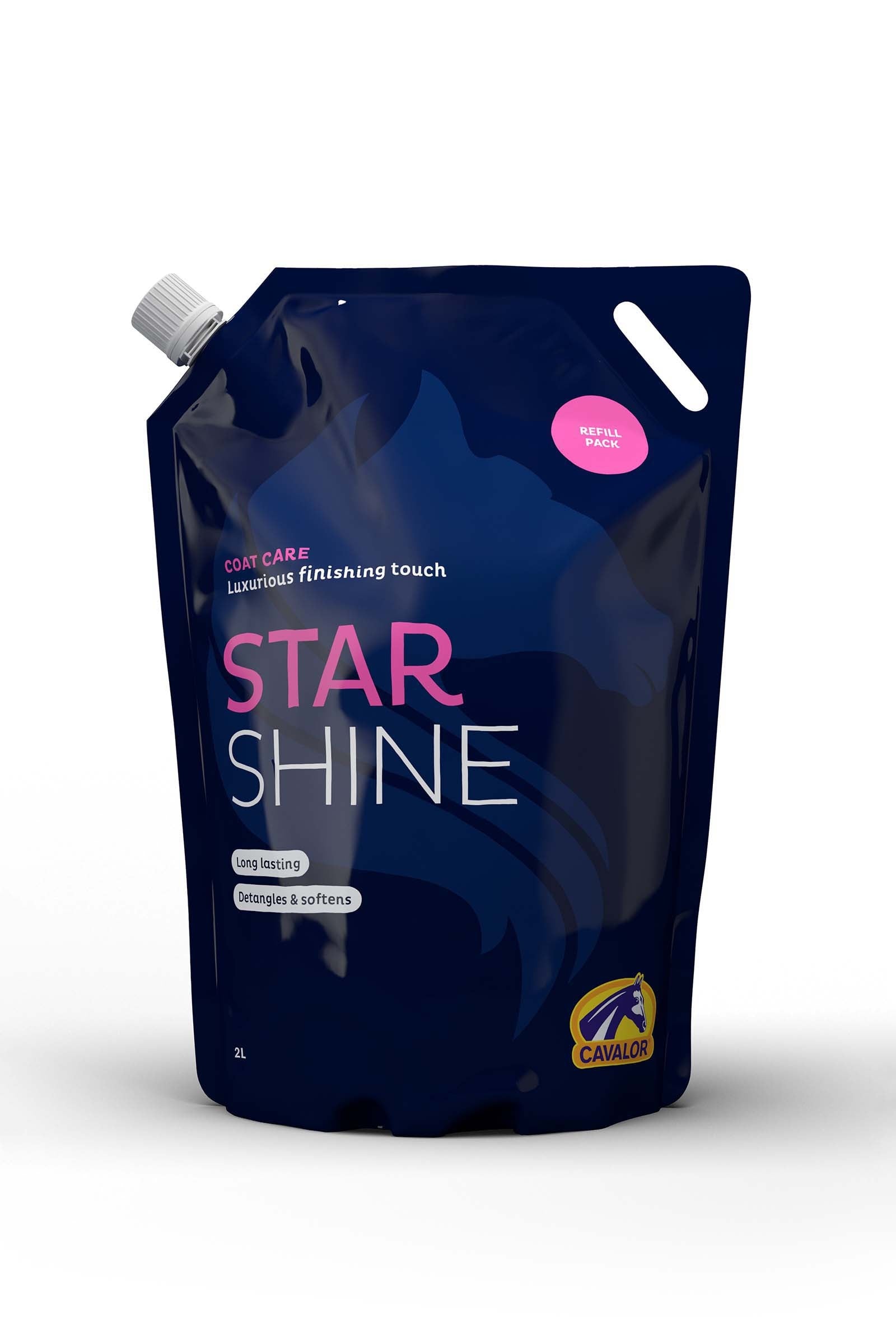 Cavalor Star Shine, man- og halsspray, 2 L Hestepleie