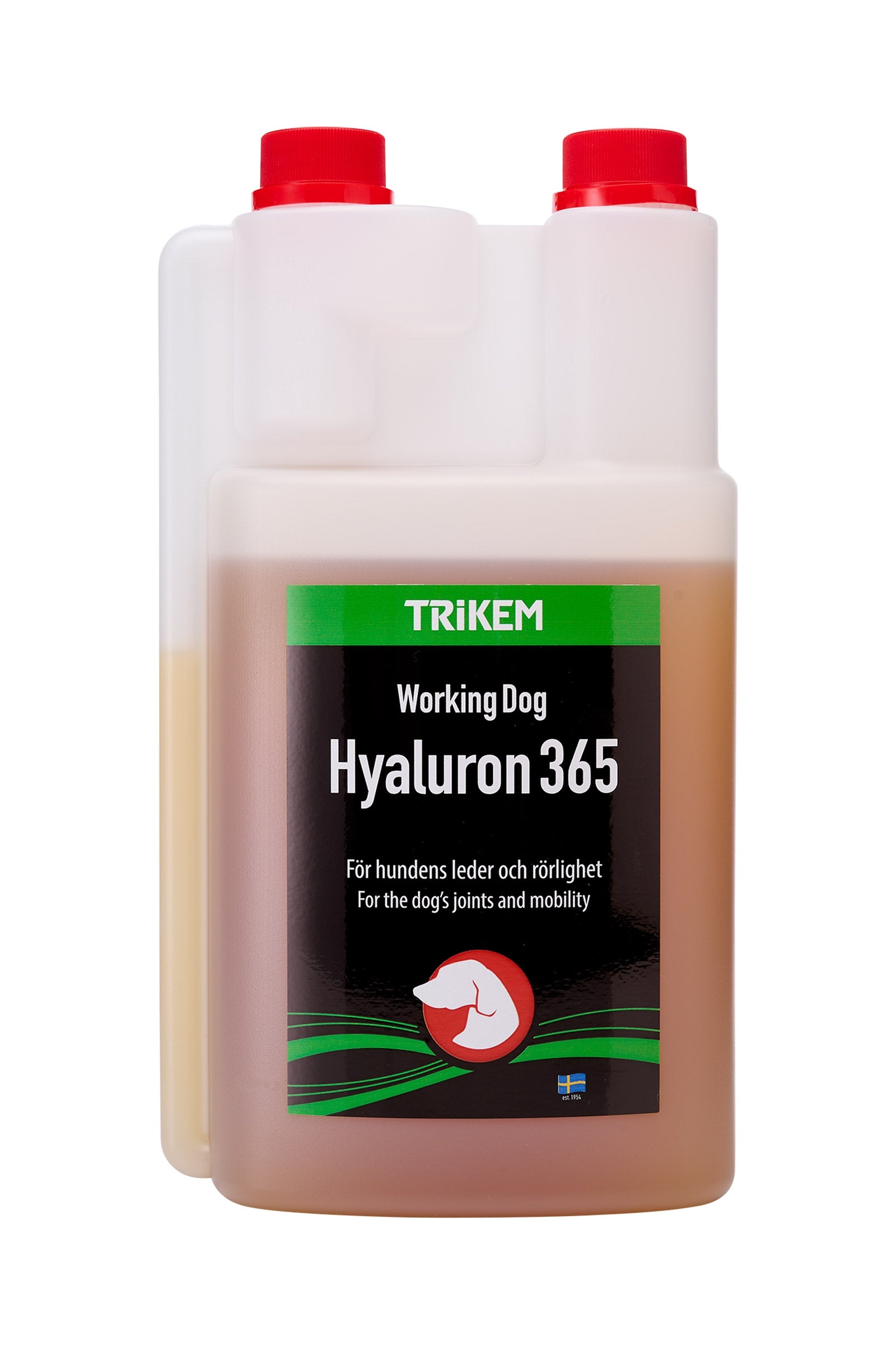 Trikem WorkingDog Hyaluron 365, 1 liter Hundeutstyr