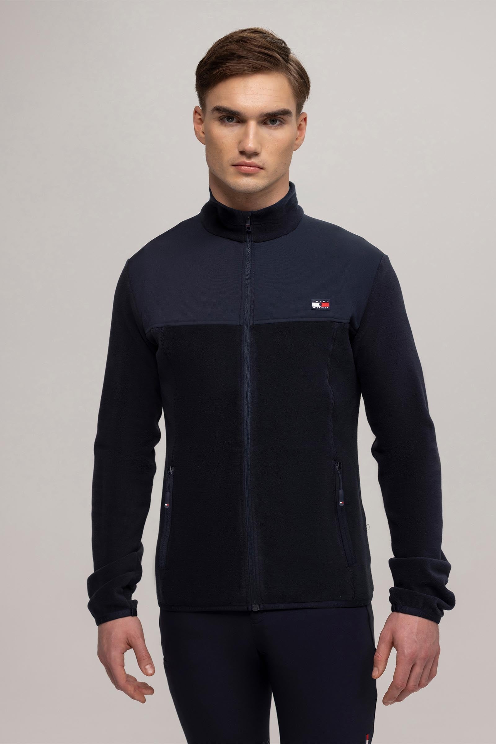 Tommy Hilfiger Equestrian Michigan herre fleecejakke Rideklær til herre