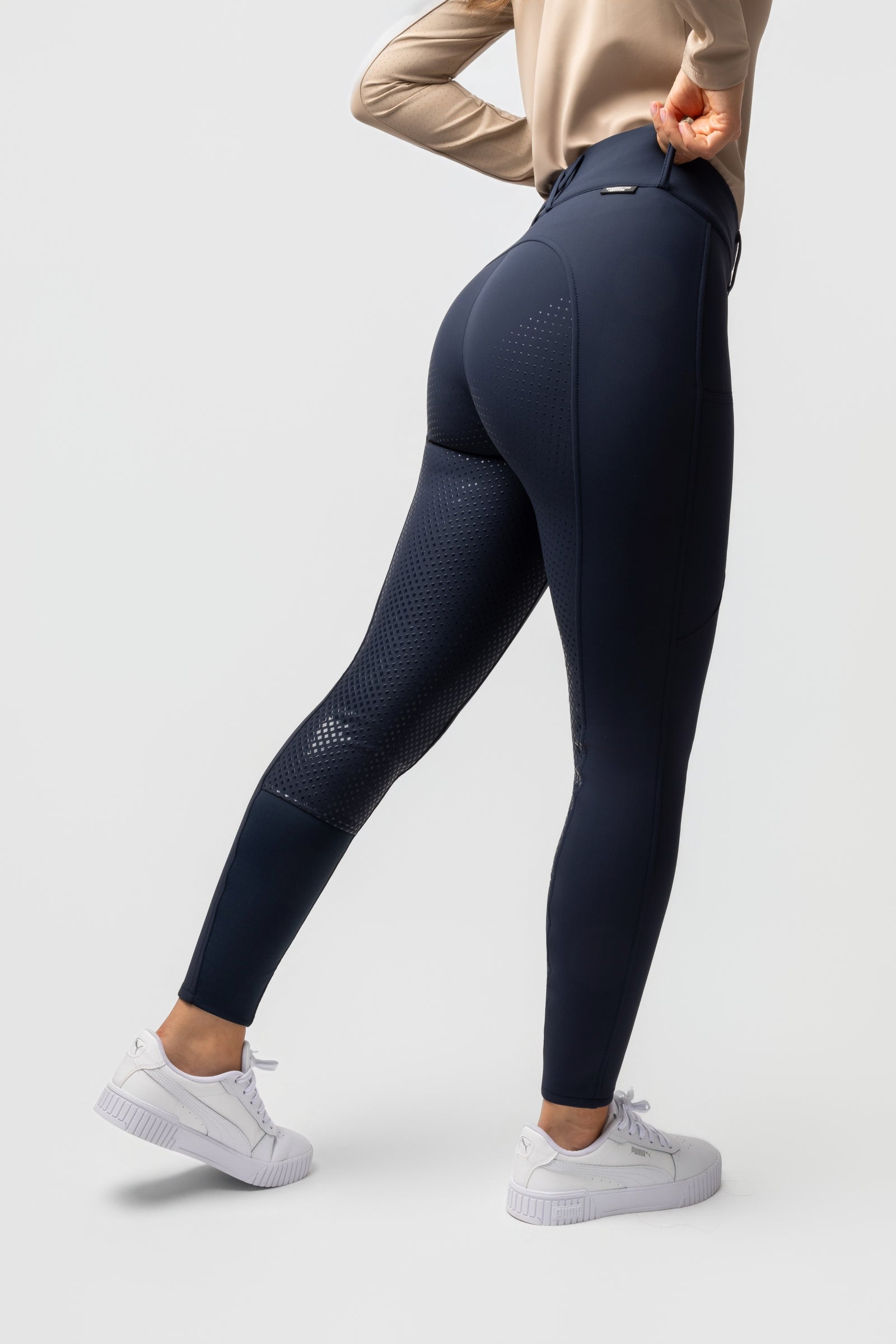 Horze Grand Prix Pro Women's Thermo Fullgrip Breeches Womens Breeches