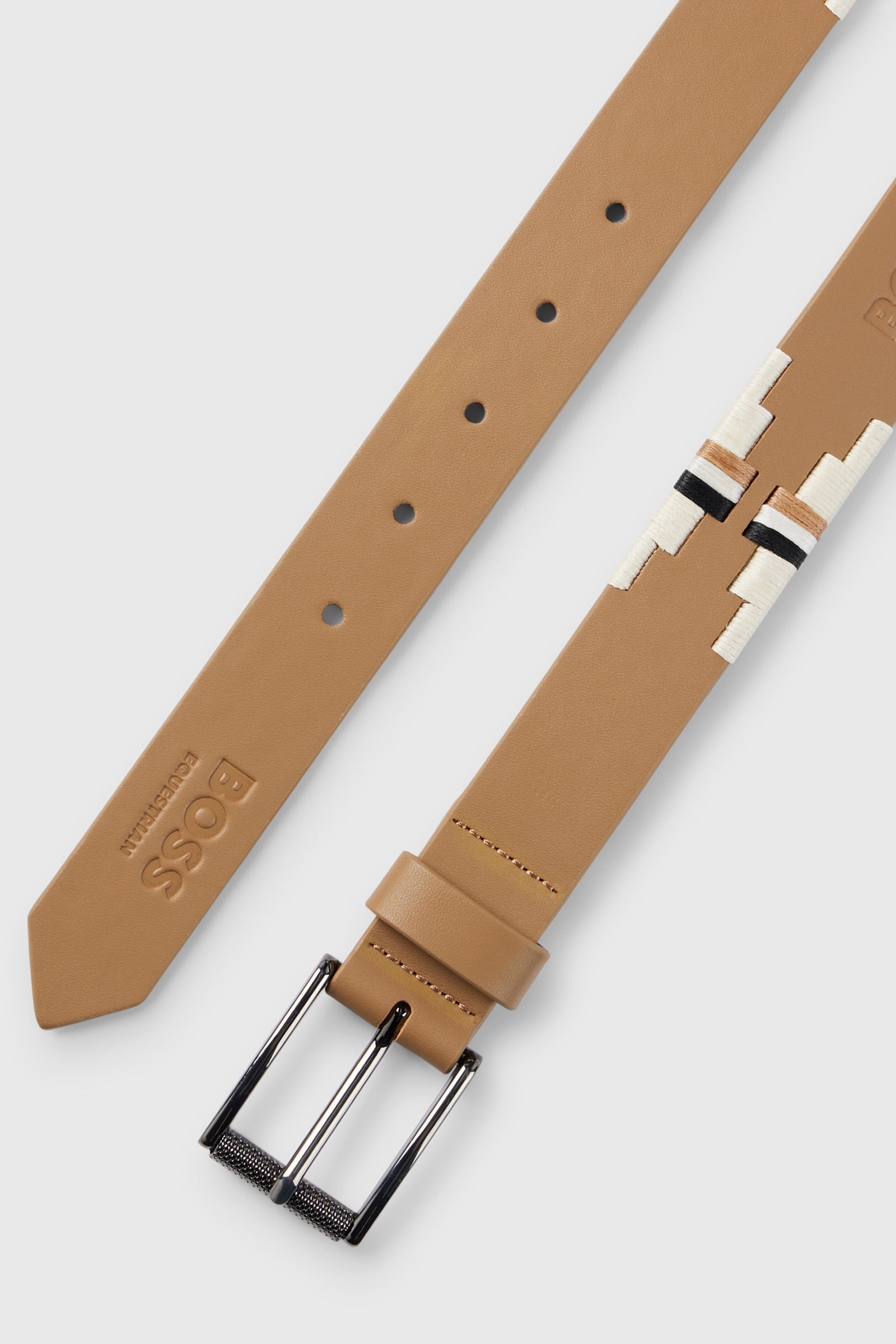 BOSS Equestrian Boss Polo Belt Signature Accessories