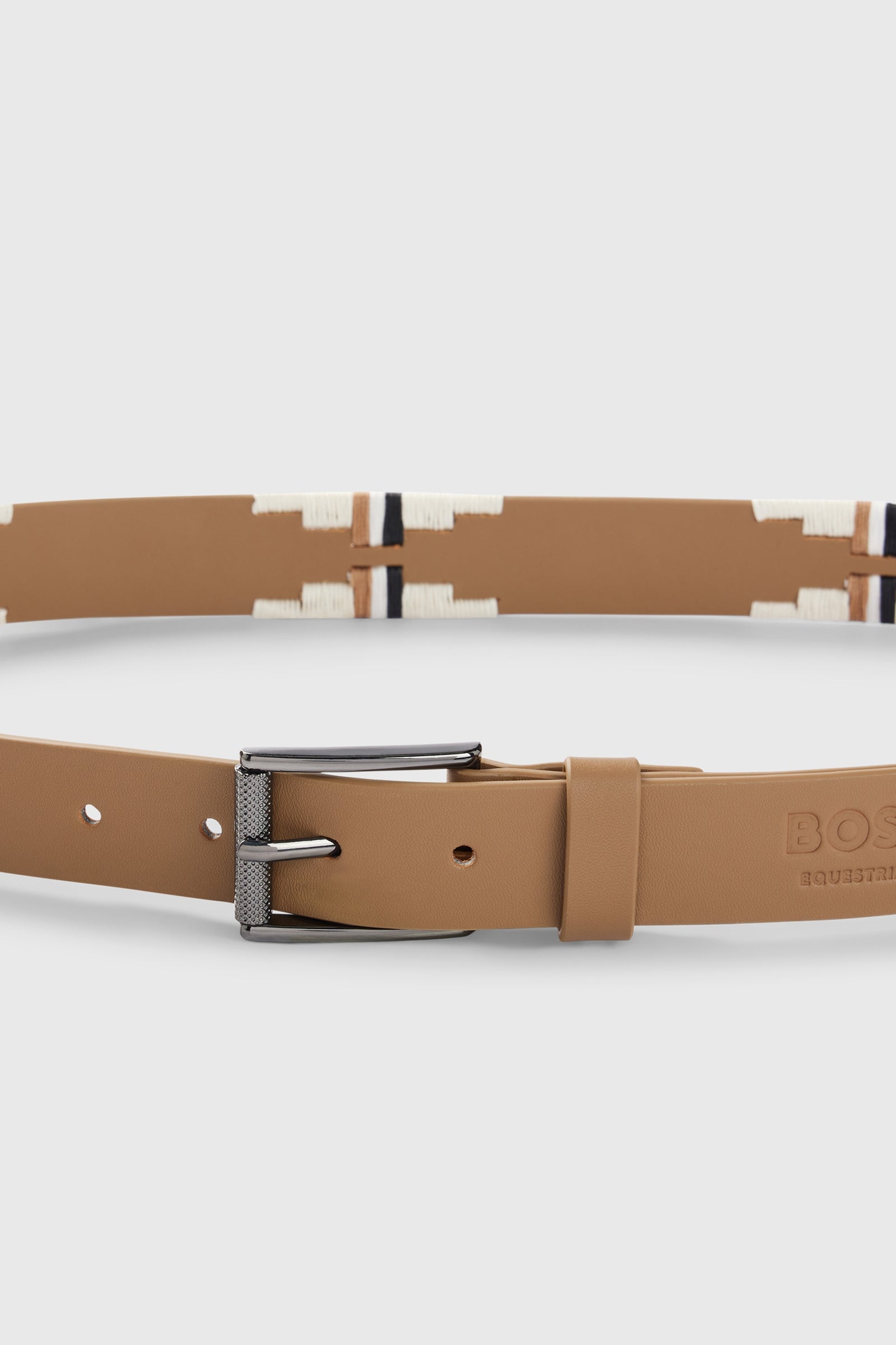 BOSS Equestrian Boss Polo Belt Signature Accessories