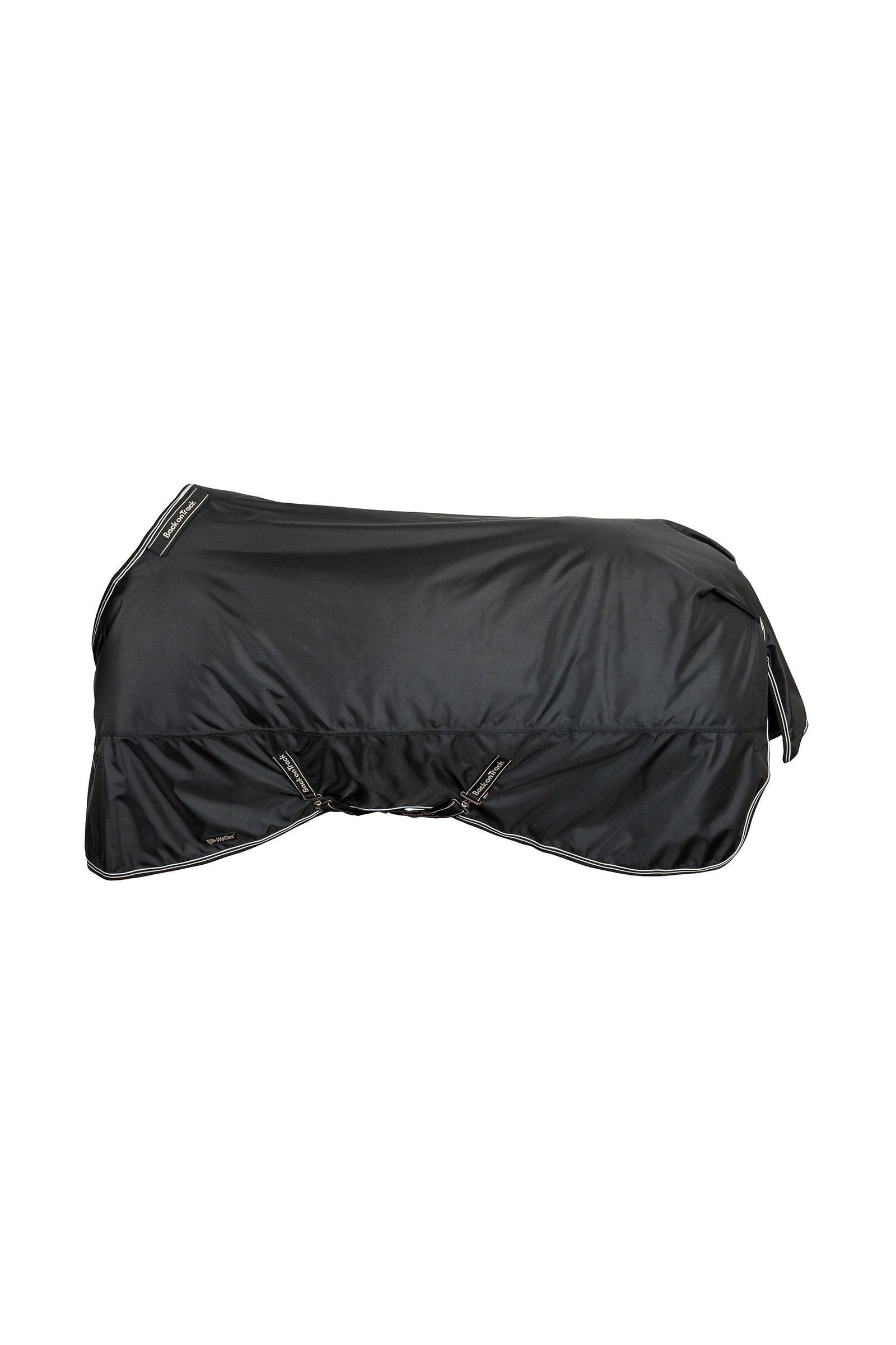 undefined Back on Track Obsidian Turnout Rug With Detachable Neck, 150g Horse Rugs