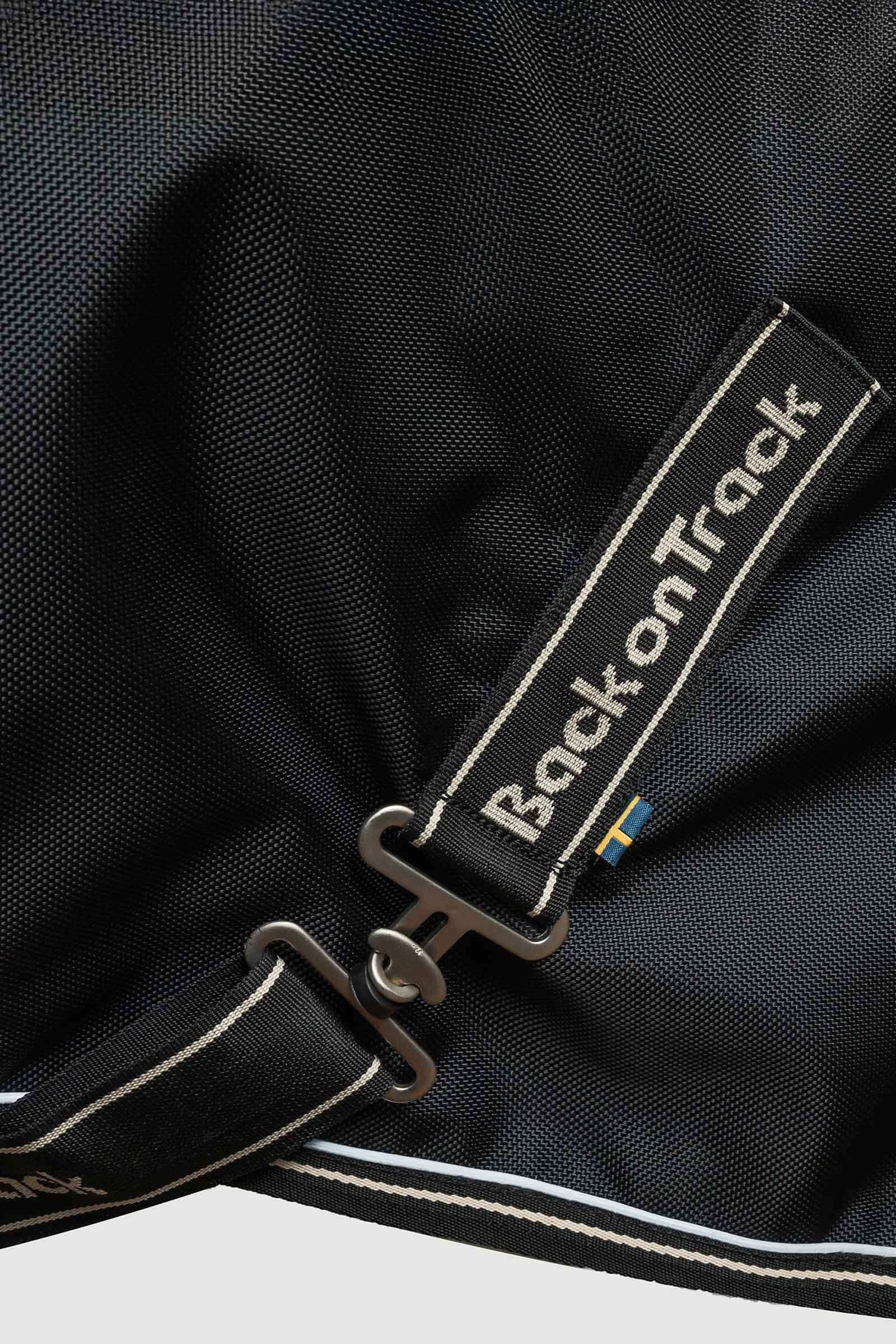 undefined Back on Track Obsidian Turnout Rug With Detachable Neck, 150g Horse Rugs