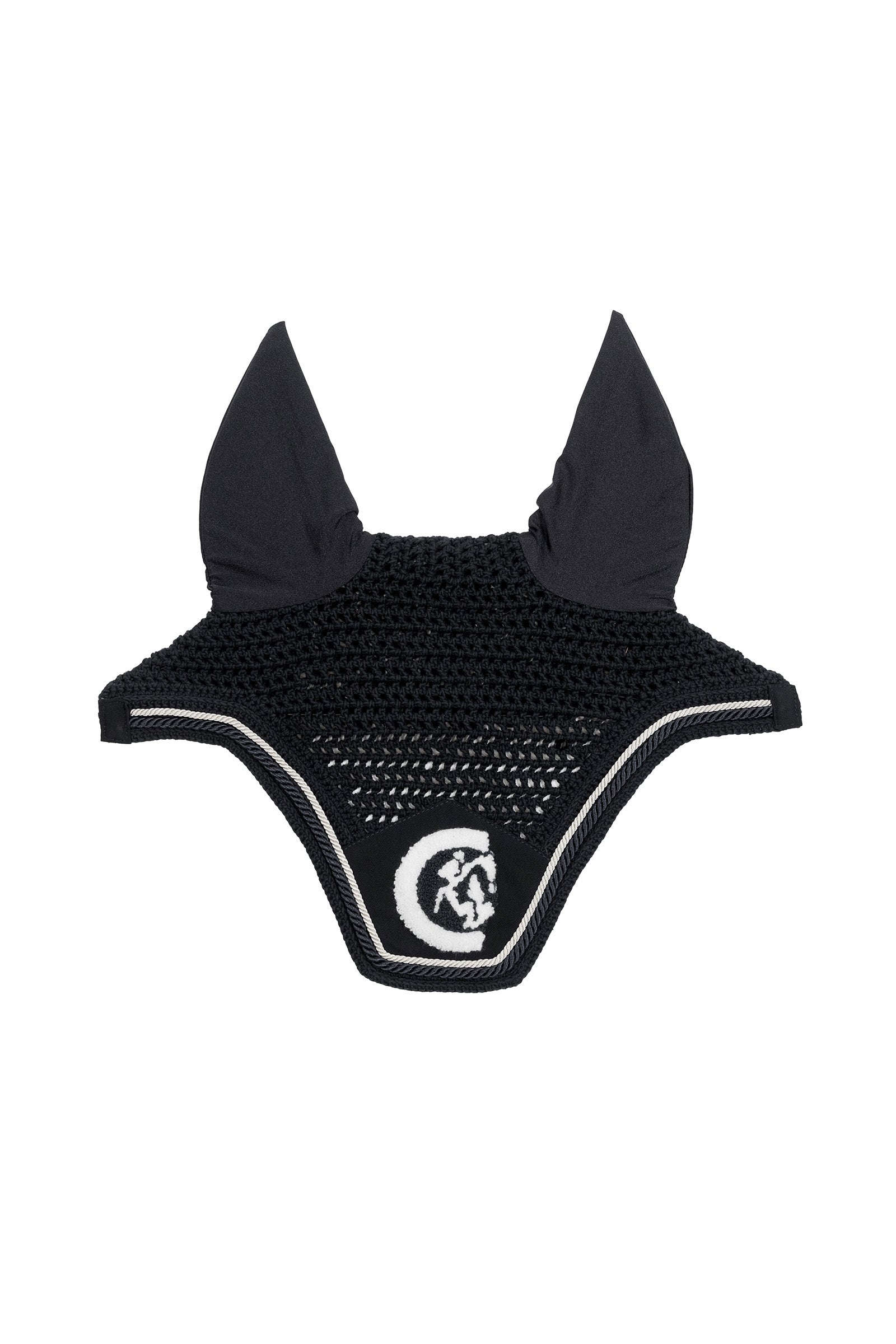 Kentucky Horsewear ørehette Wellington 3D Logo rope Sjabraker