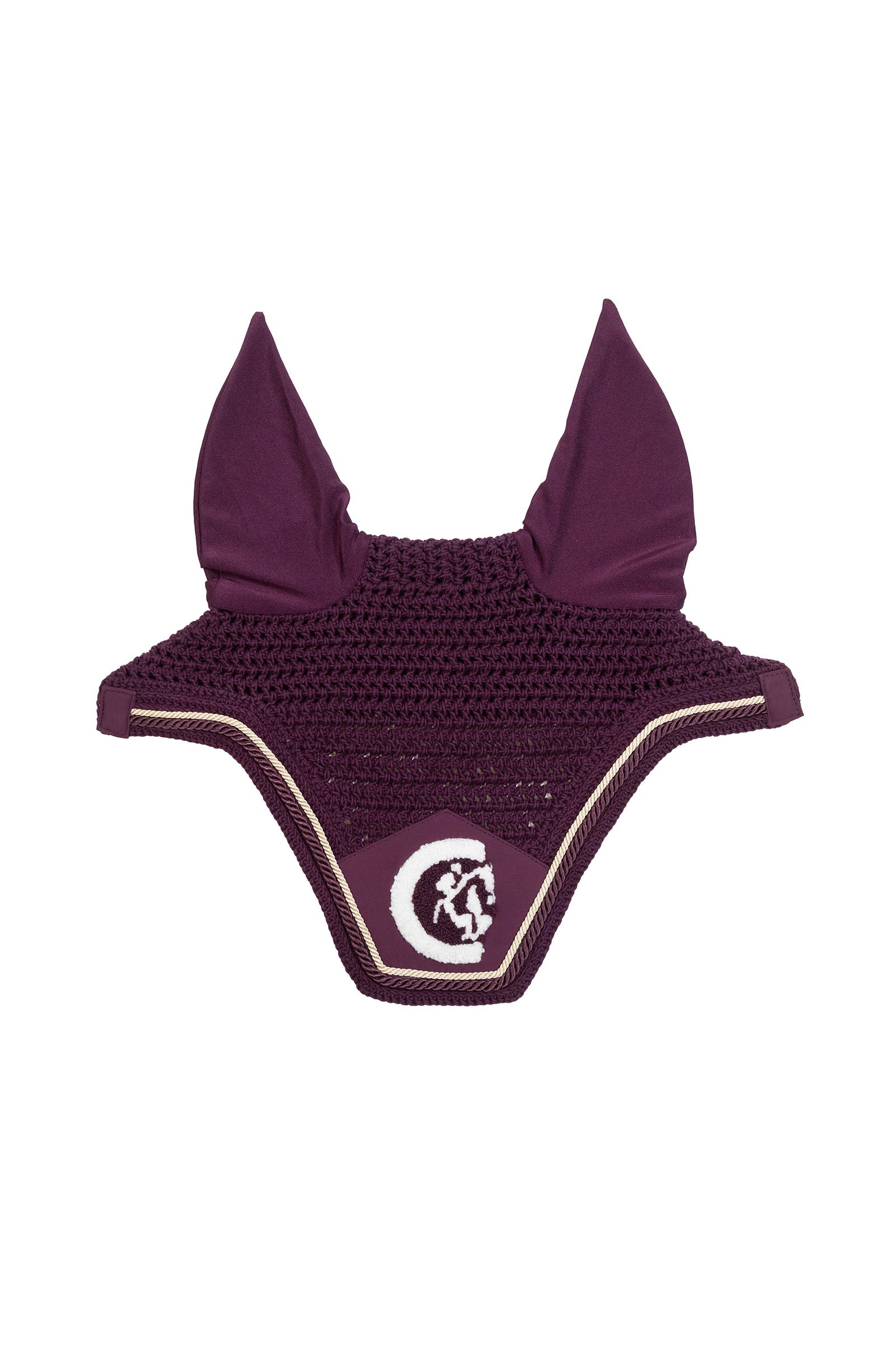 Kentucky Horsewear ørehette Wellington 3D Logo rope Sjabraker