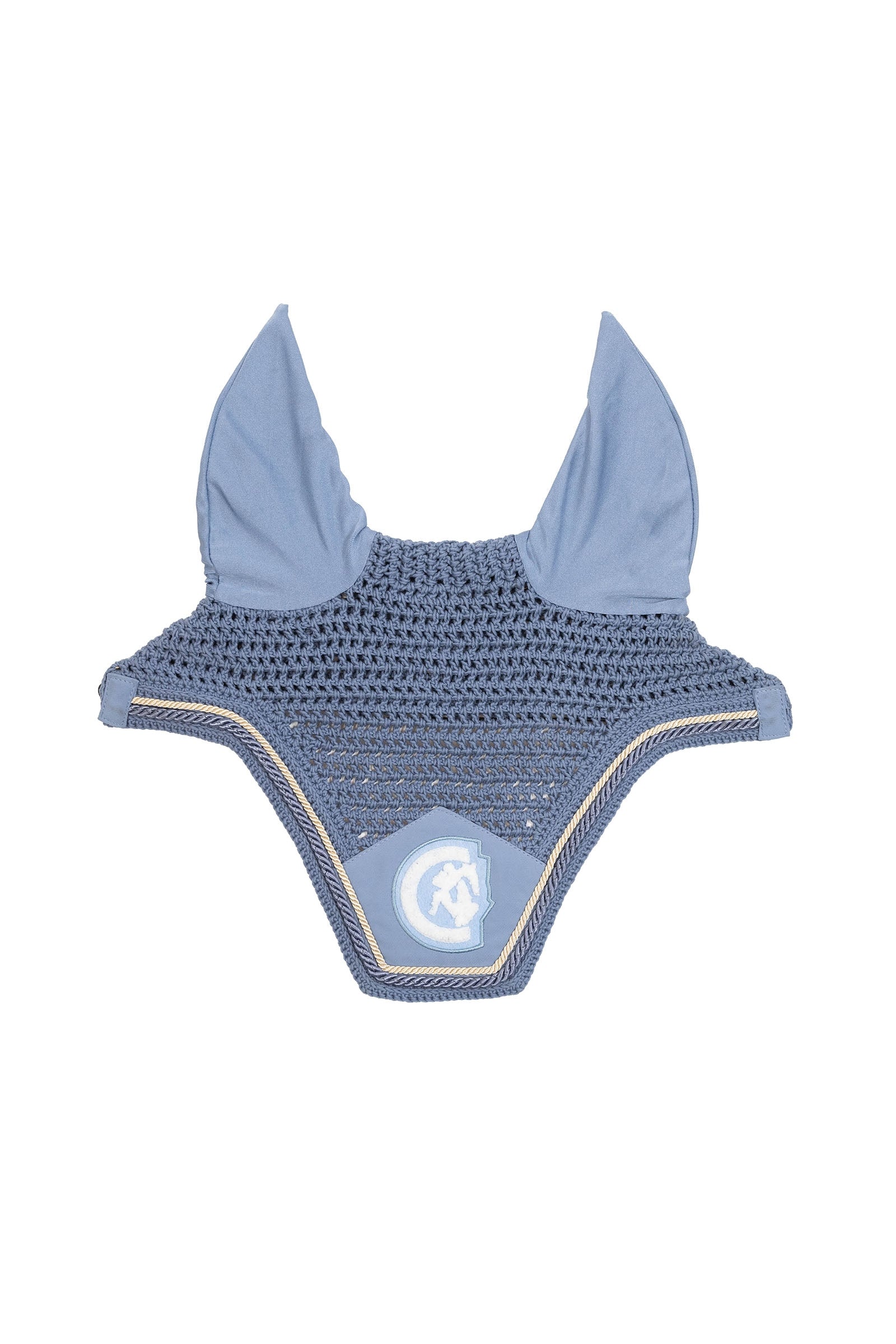 Kentucky Horsewear Fly veil Wellington 3D Logo rope Saddle Pads