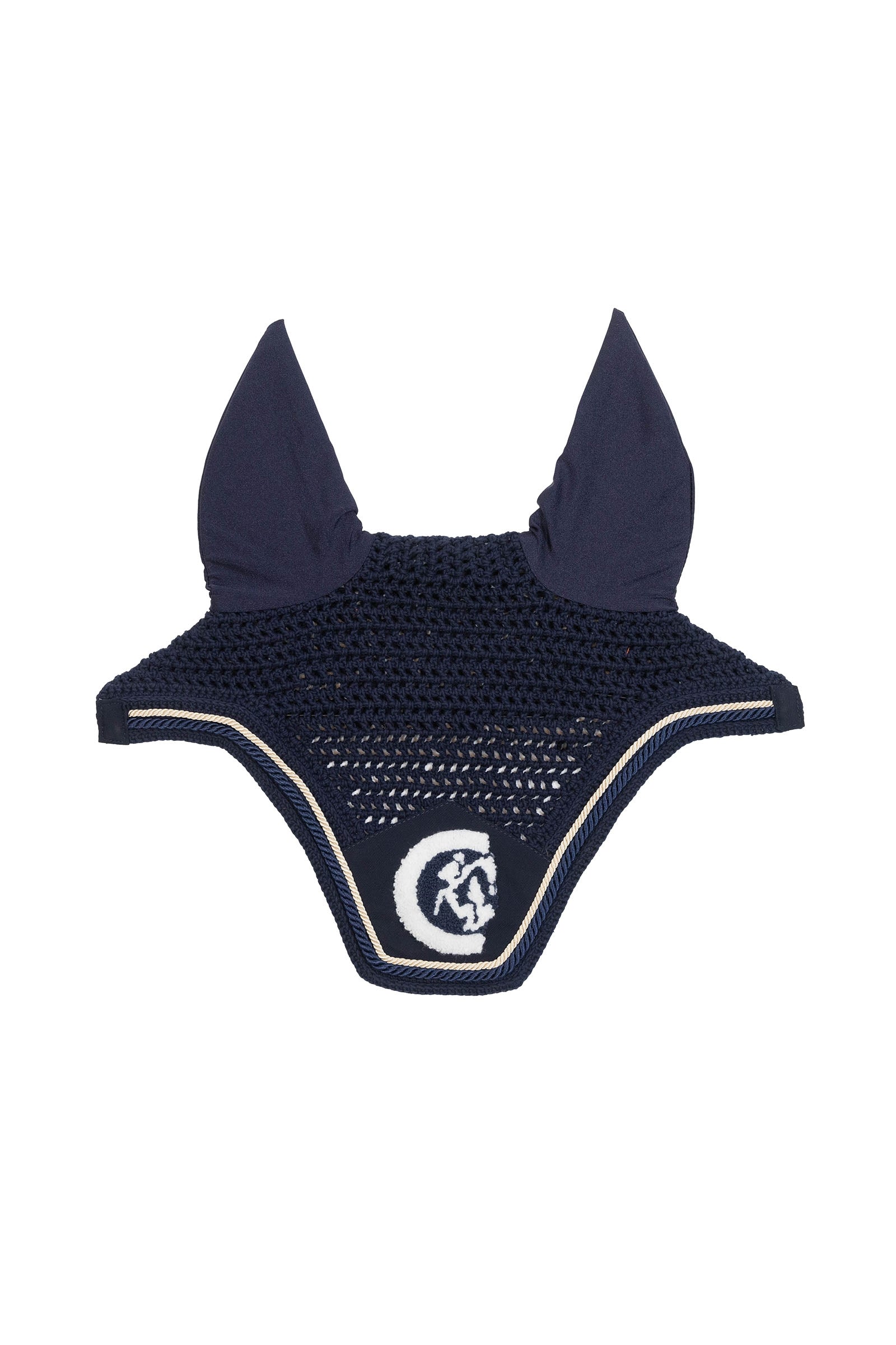 Kentucky Horsewear ørehette Wellington 3D Logo rope Sjabraker