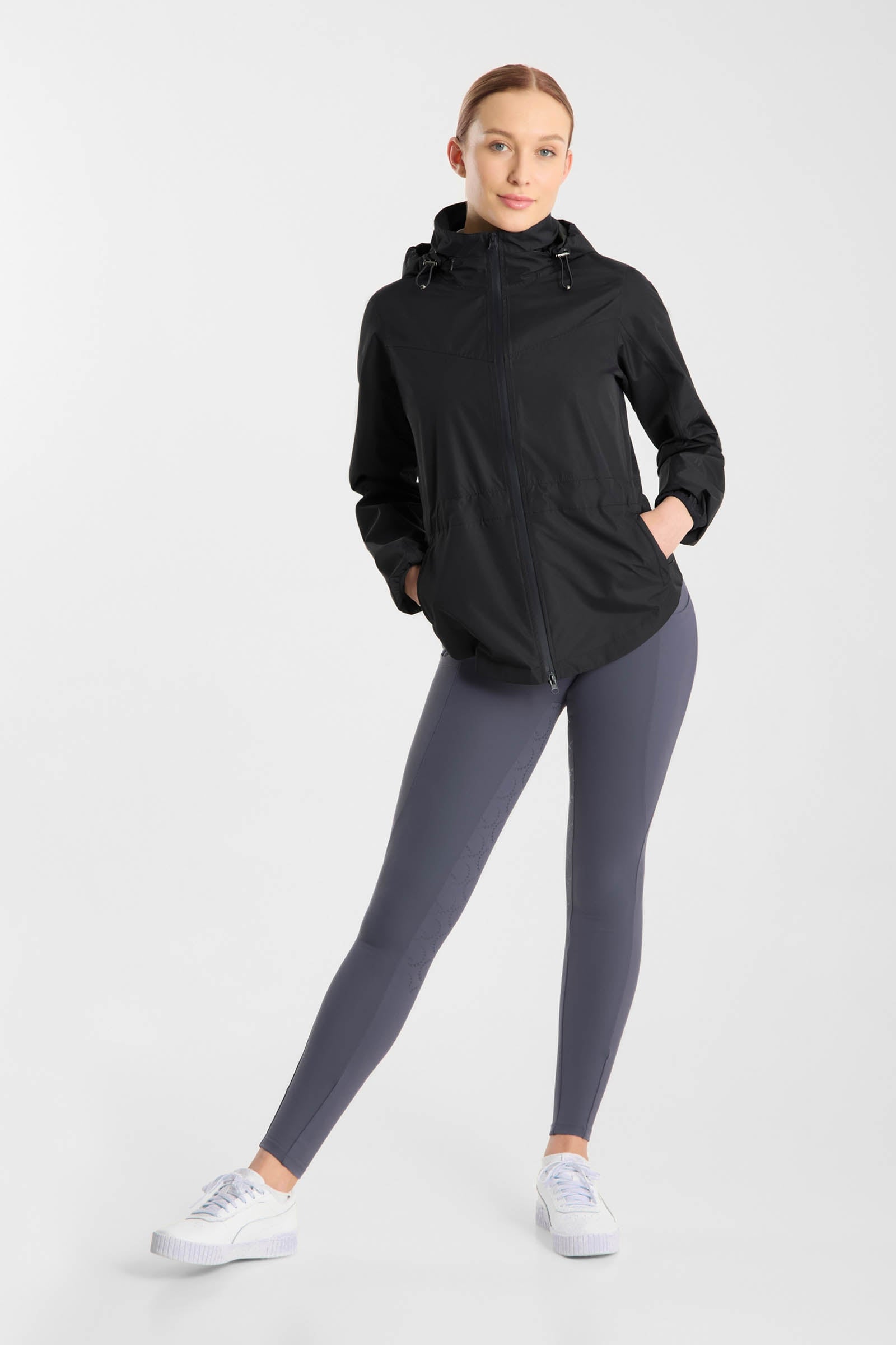 Horze Fiora Women's Lightweight Waterproof Riding Jacket Women’s Riding Clothing