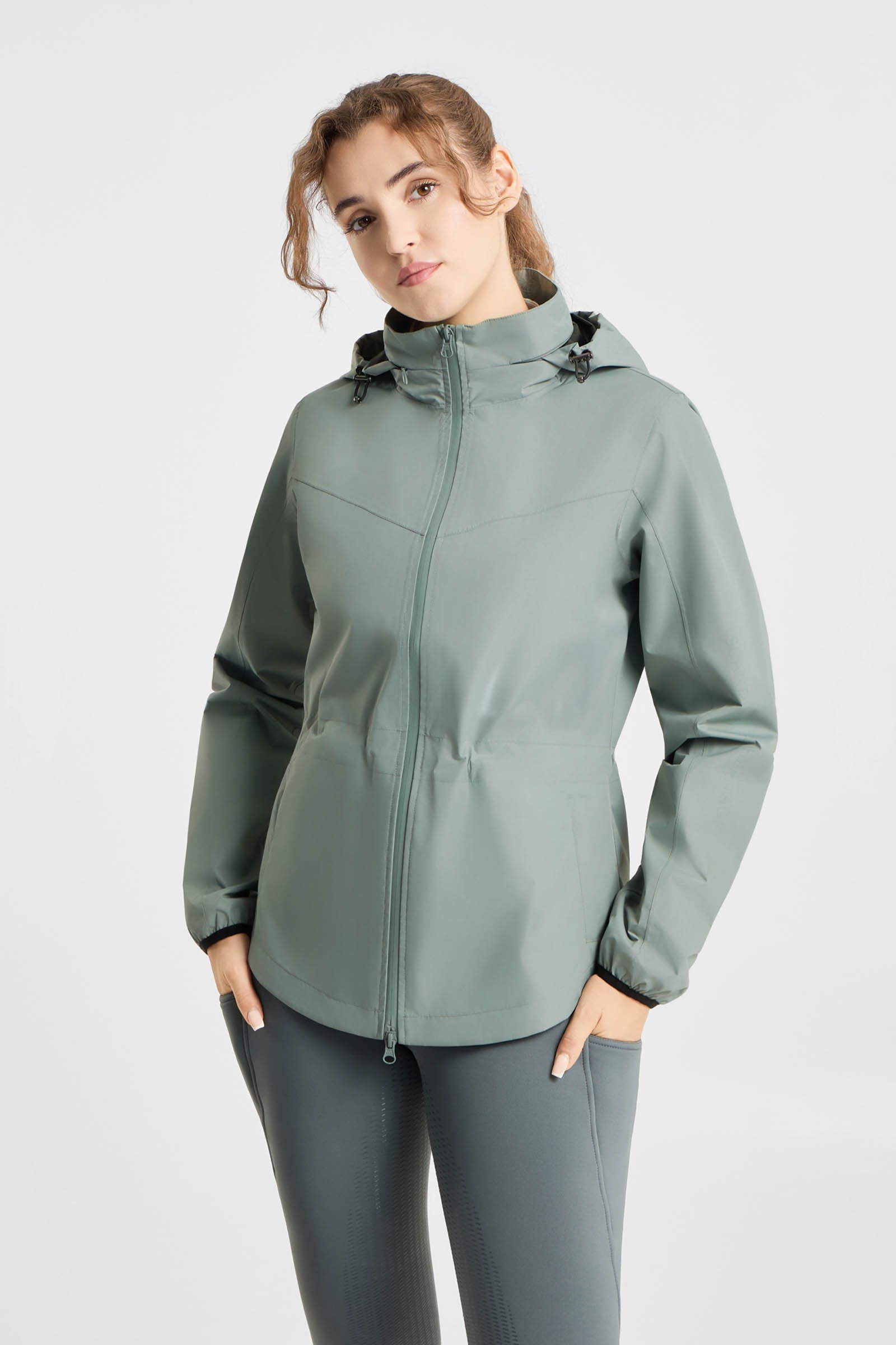 Horze Fiora Women's Lightweight Waterproof Riding Jacket Women’s Riding Clothing