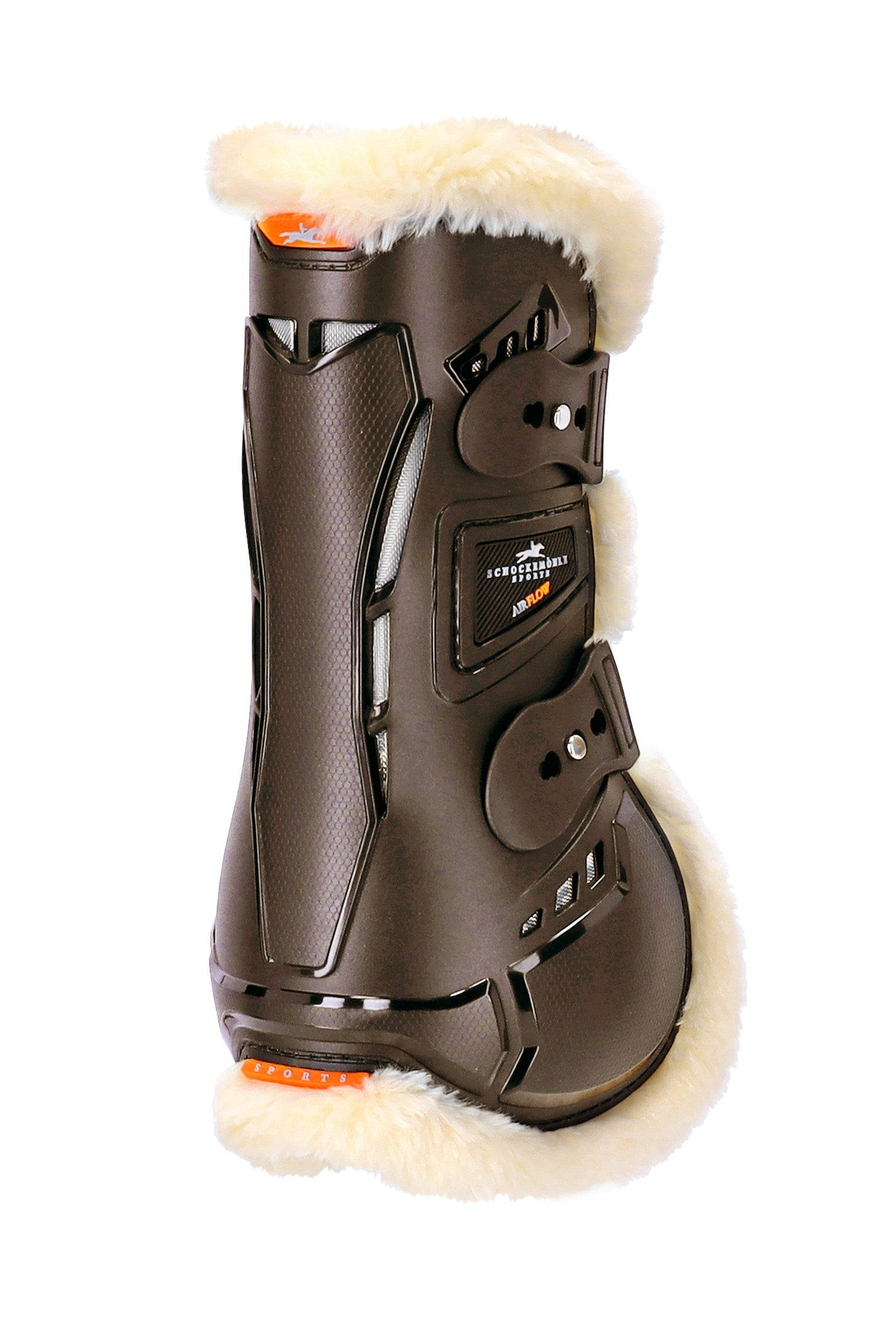 Schockemöhle Sports Air Flow Champion senestøvler Pels Leg Protection & Hoof Protection for Horses