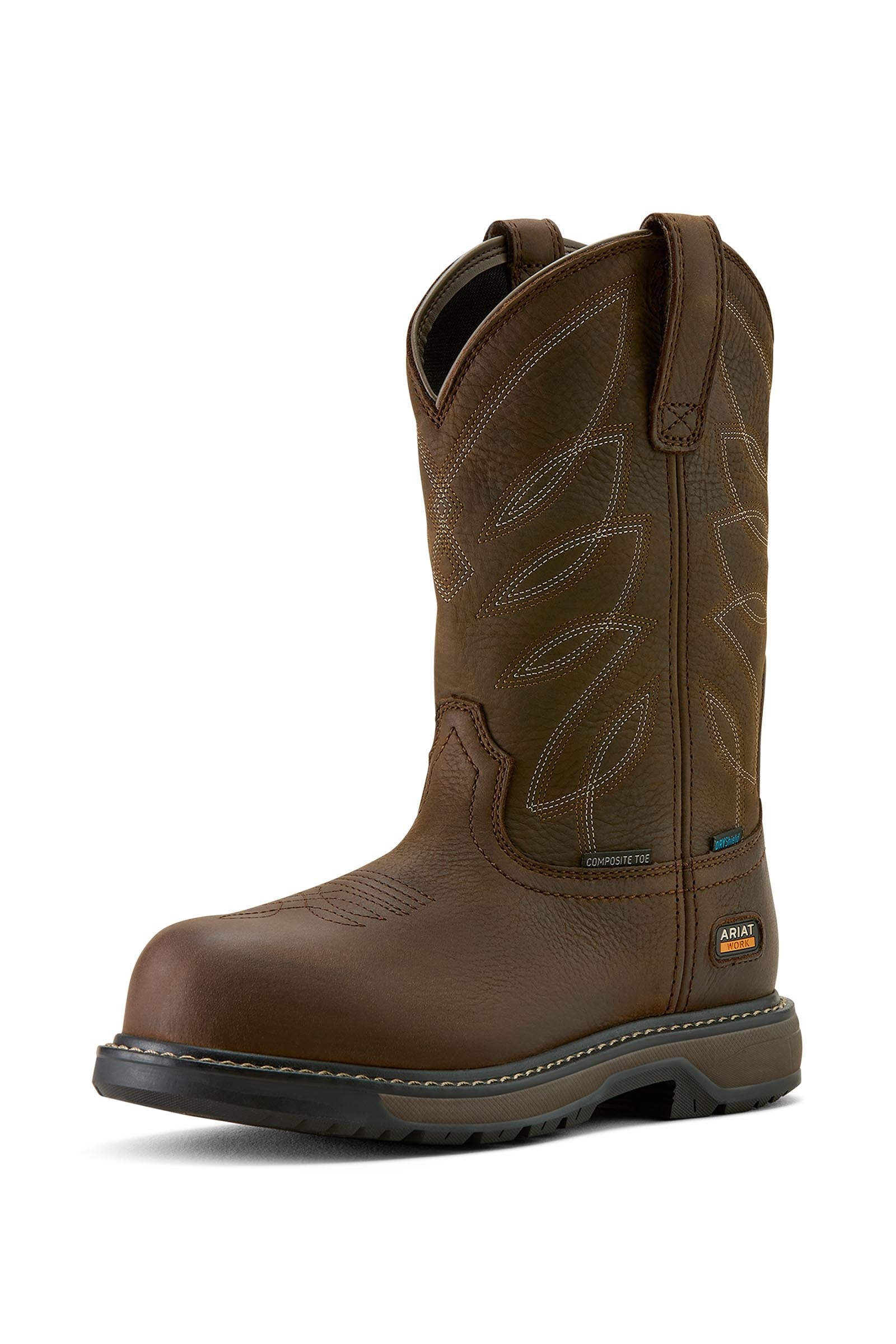 Ariat Riveter Pull-On Vanntette pull-on arbeidsstøvler for dame med komposittå Ridestøvler & Chaps