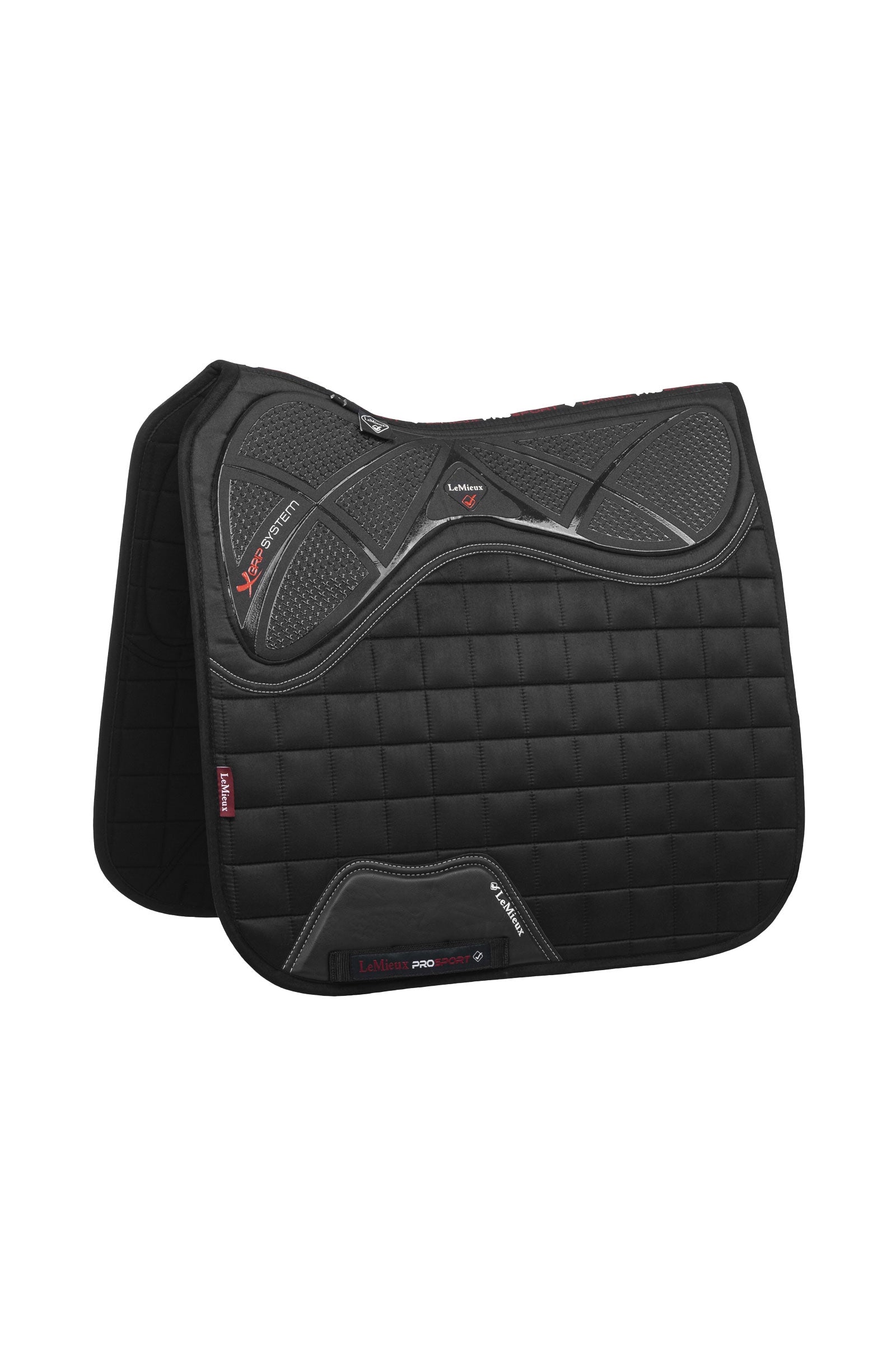 LeMieux X-Grip Silicone Square Dressursjabrak Sjabraker