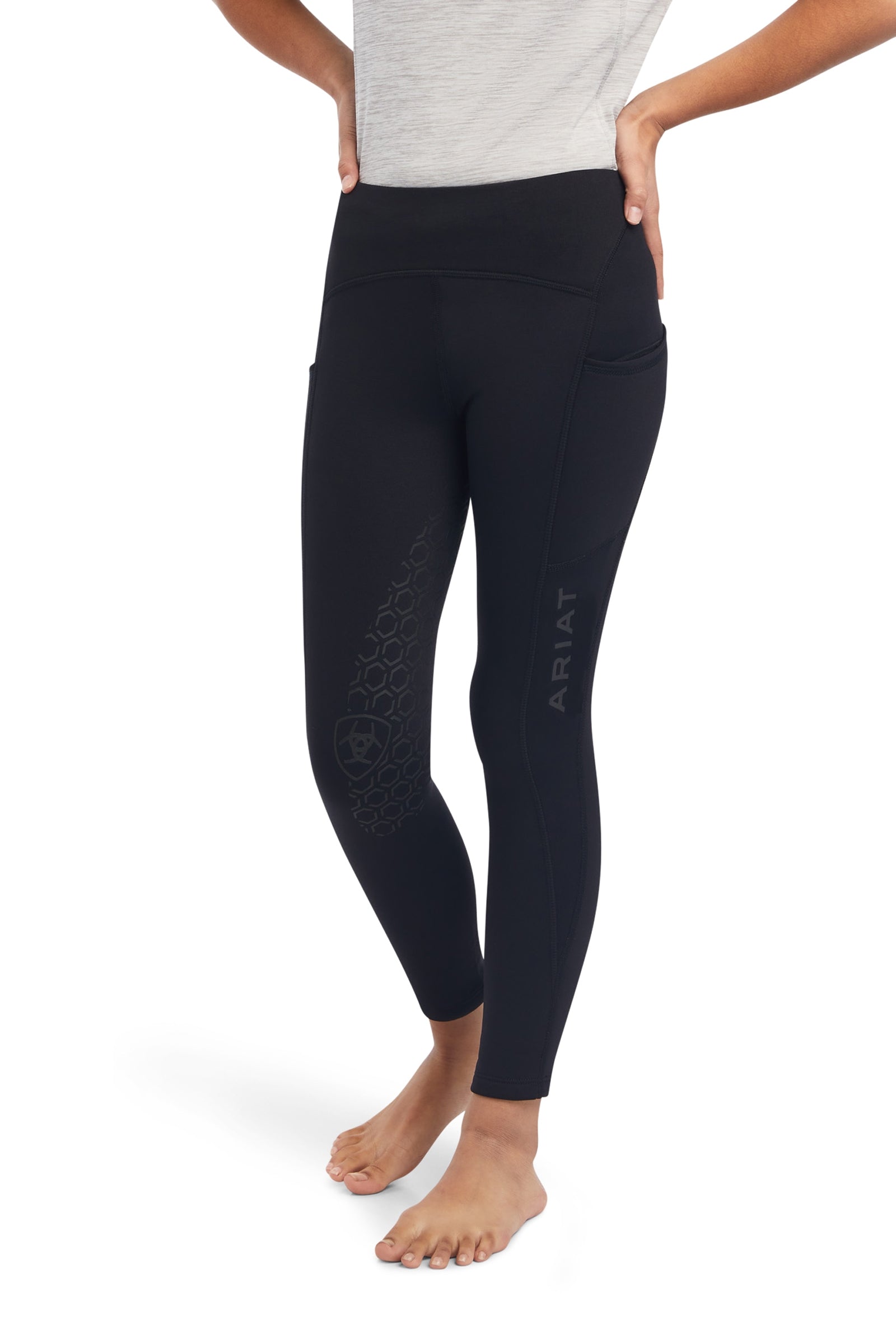 Ariat Venture Thermal Kids´ Half Grip Tights Kids Apparel