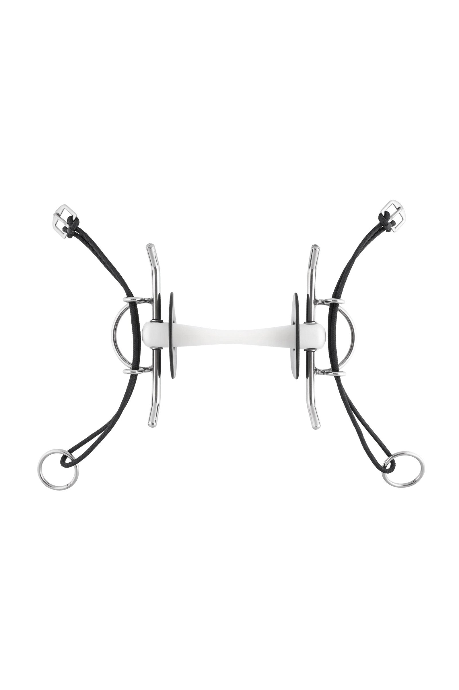 Sprenger Nathe full cheek gag bitt, fleksibel stang, 20 mm, termoplast Bitt