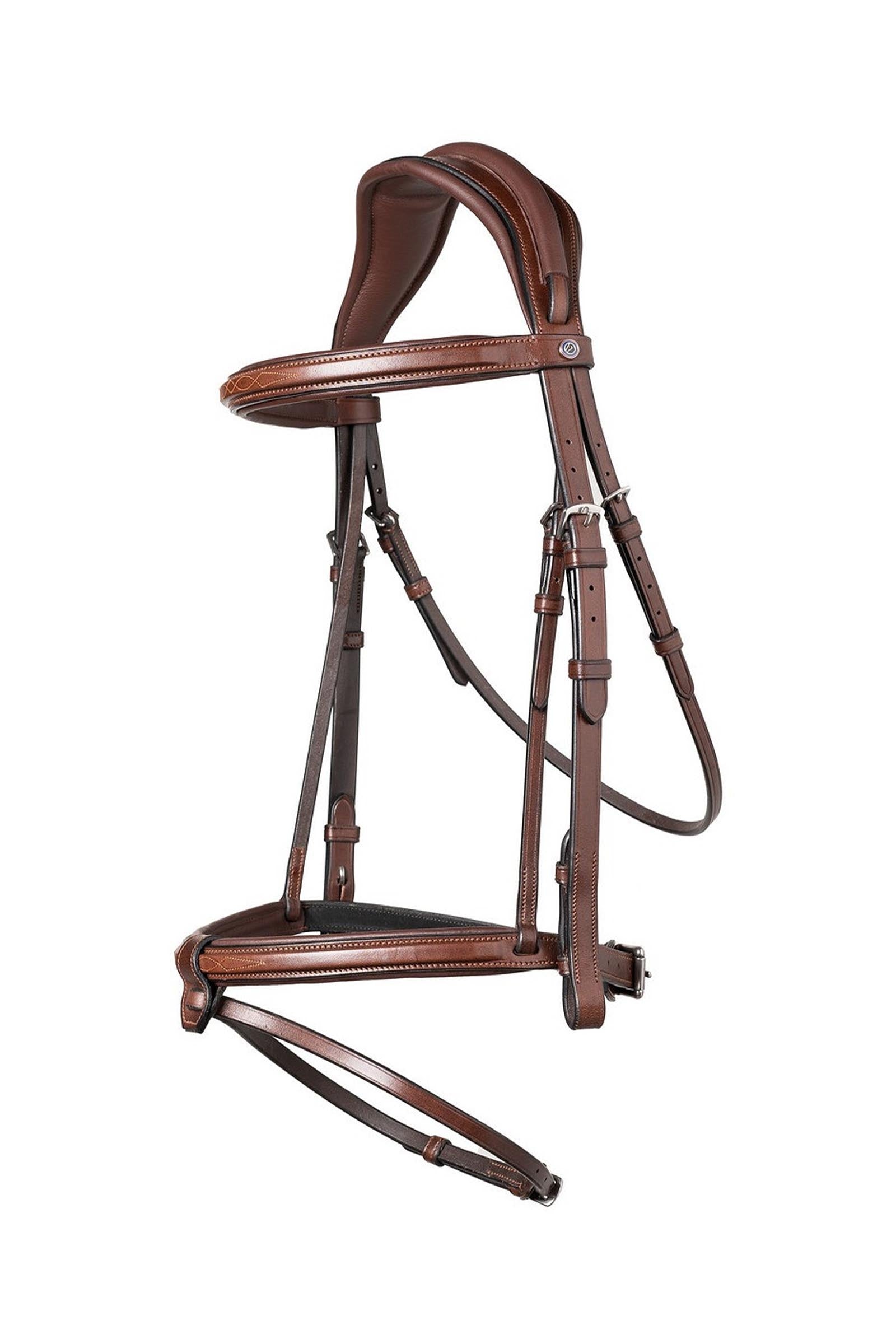 Trust Equestrian Geneva Combined Noseband Bridle Hodelag & Tøyler