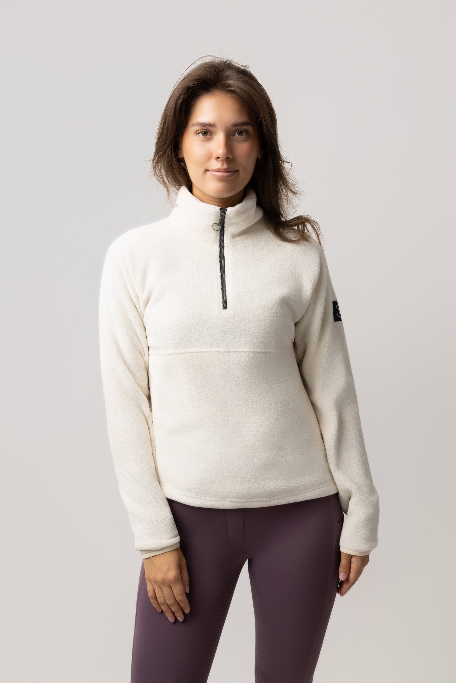 Horze Frieda Damene anorak fleece genser Rideklær til dame