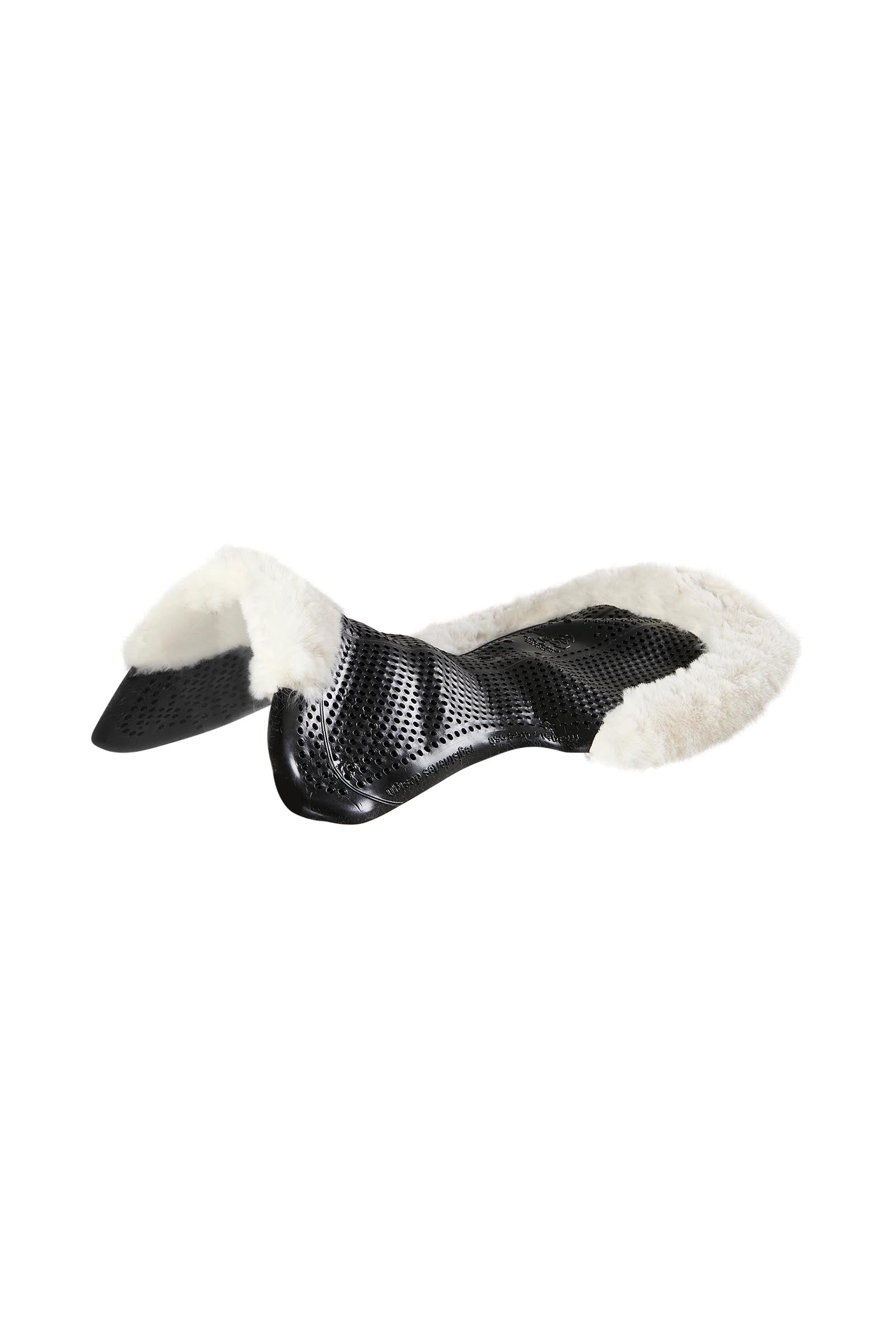 Acavallo Gel Sklisikker Classic med kunstig lammeskinn flat Sjabraker