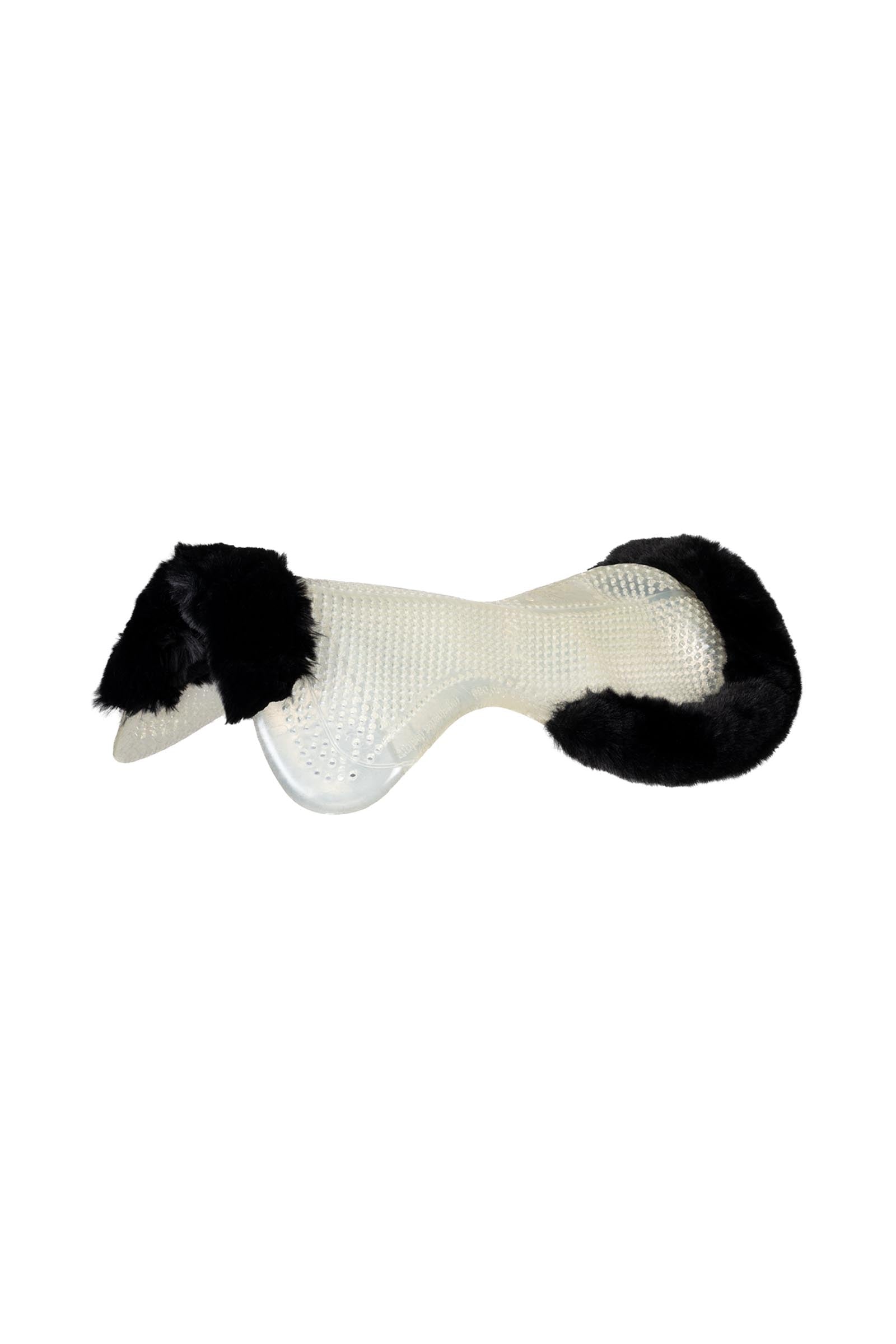Acavallo Gel Sklisikker Classic med kunstig lammeskinn flat Sjabraker