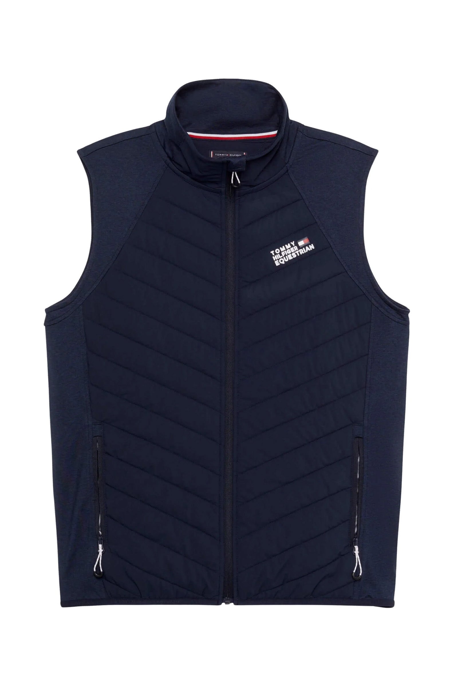 Tommy Hilfiger Equestrian Gramercy isolert hybridvest for menn Rideklær til herre